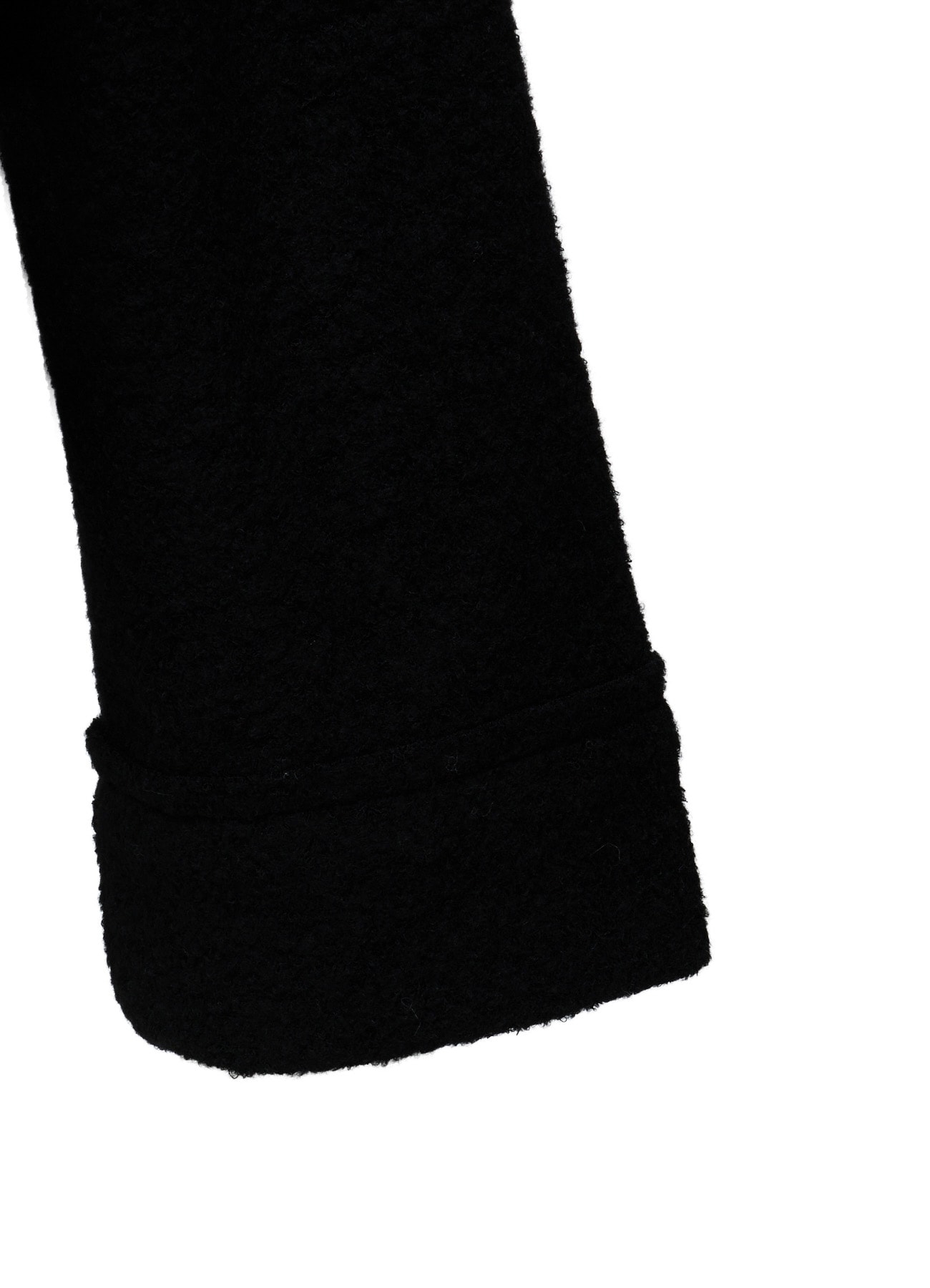 WOOL BLEND BOUCLE 3-BUTTON JACKET