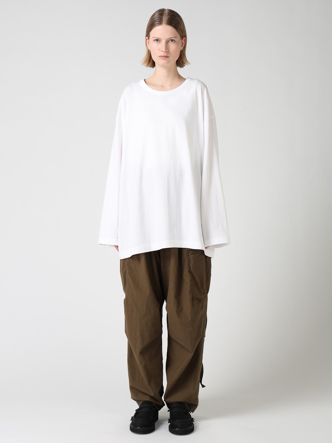 JERSEY RELAXED LONG SLEEVE T-SHIRT