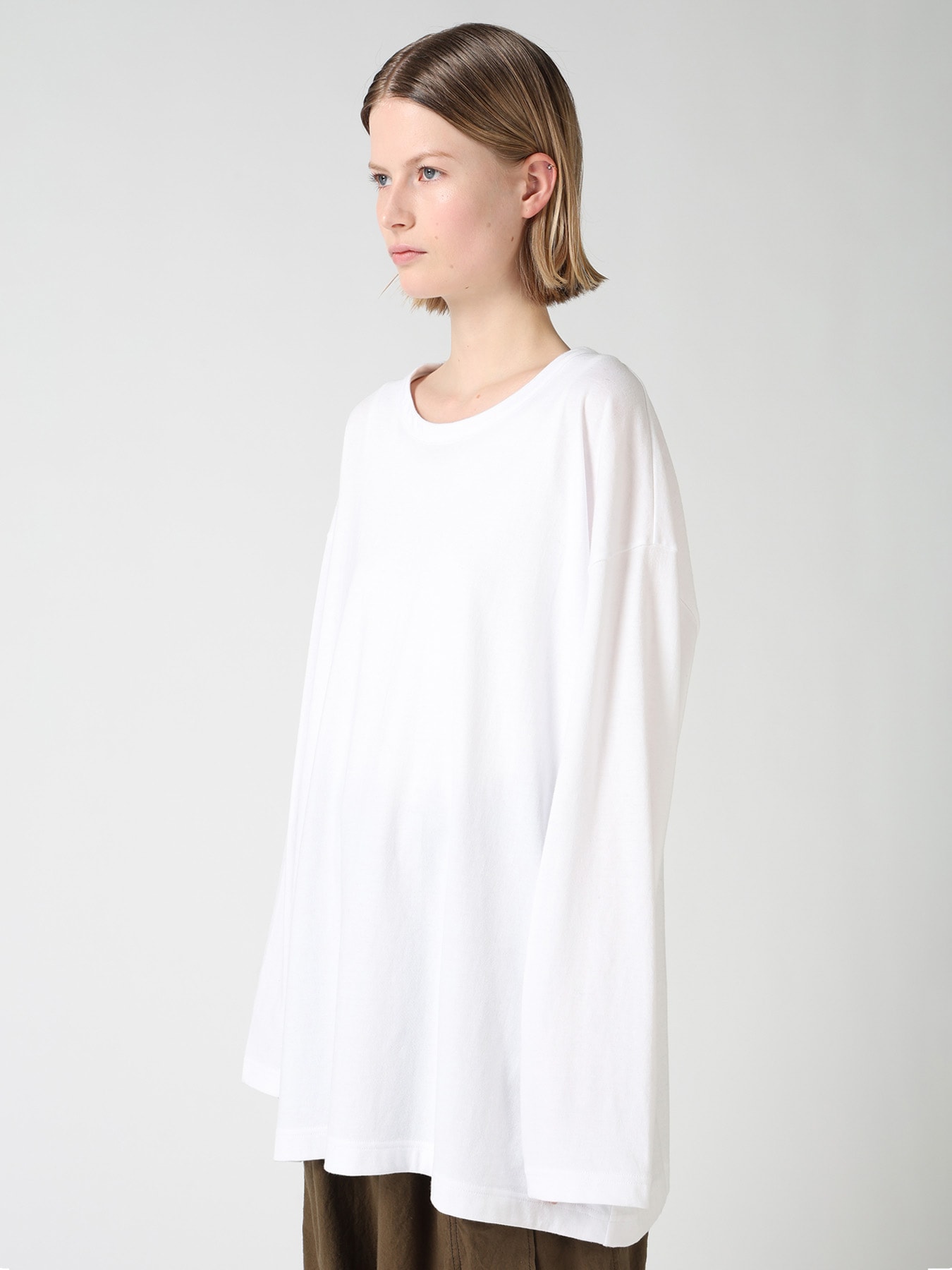 JERSEY RELAXED LONG SLEEVE T-SHIRT