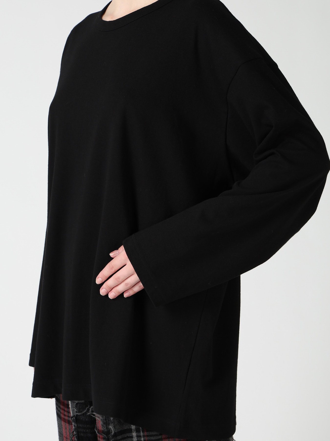 JERSEY RELAXED LONG SLEEVE T-SHIRT