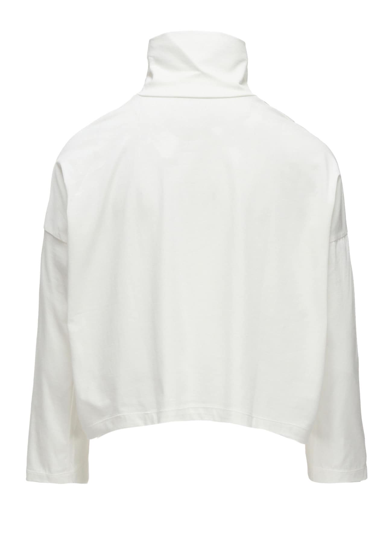 SUVIN JERSEY SHORT HIGH NECK T-SHIRT