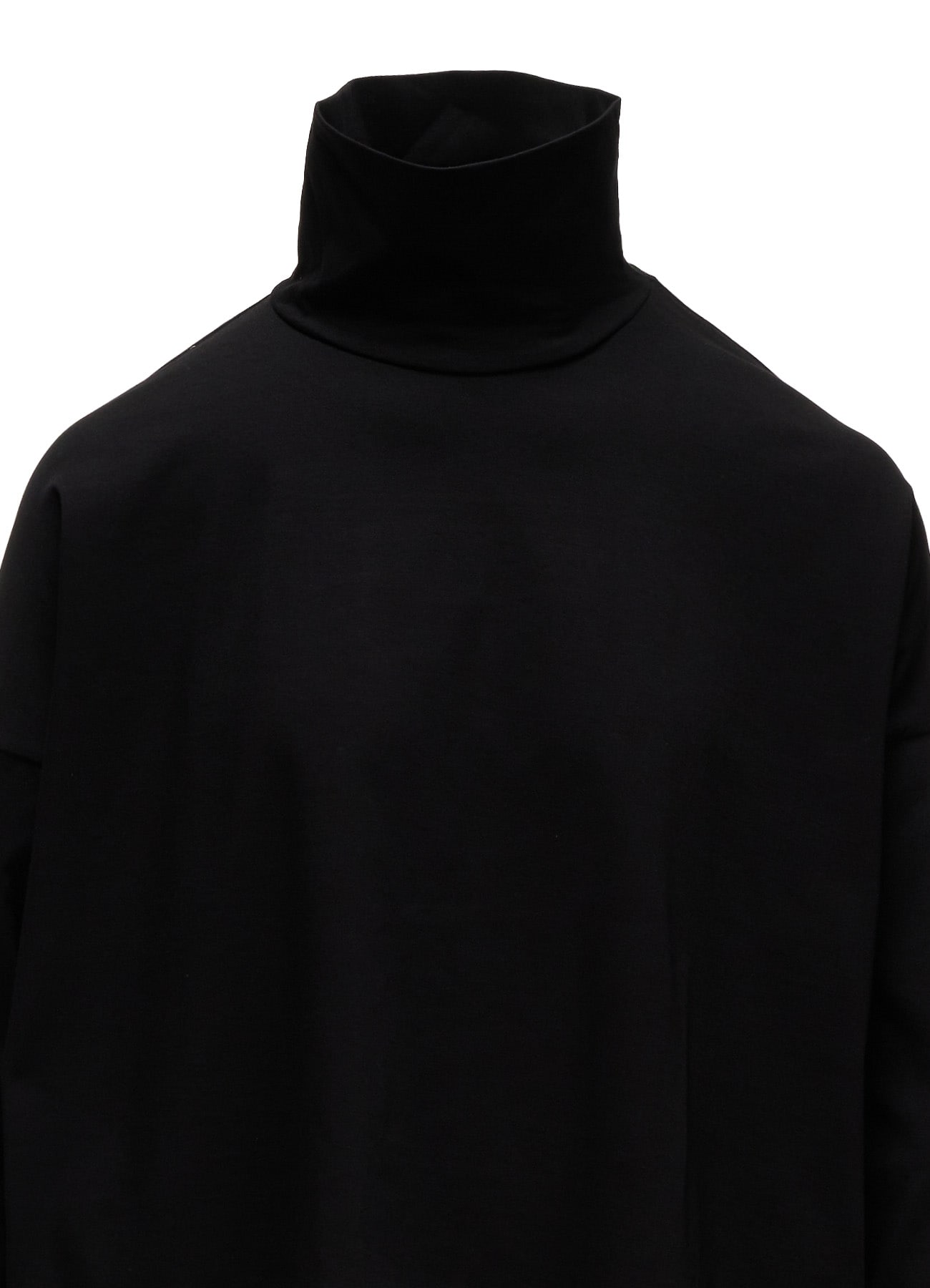 SUVIN JERSEY SHORT HIGH NECK T-SHIRT