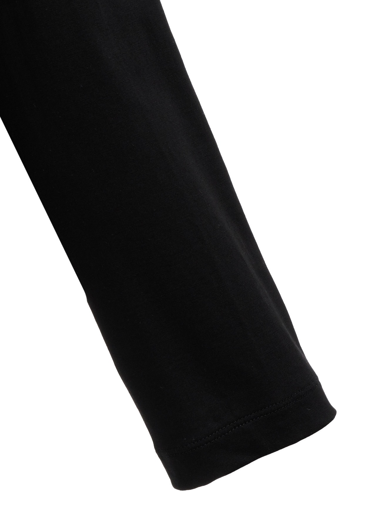 SUVIN JERSEY SHORT HIGH NECK T-SHIRT