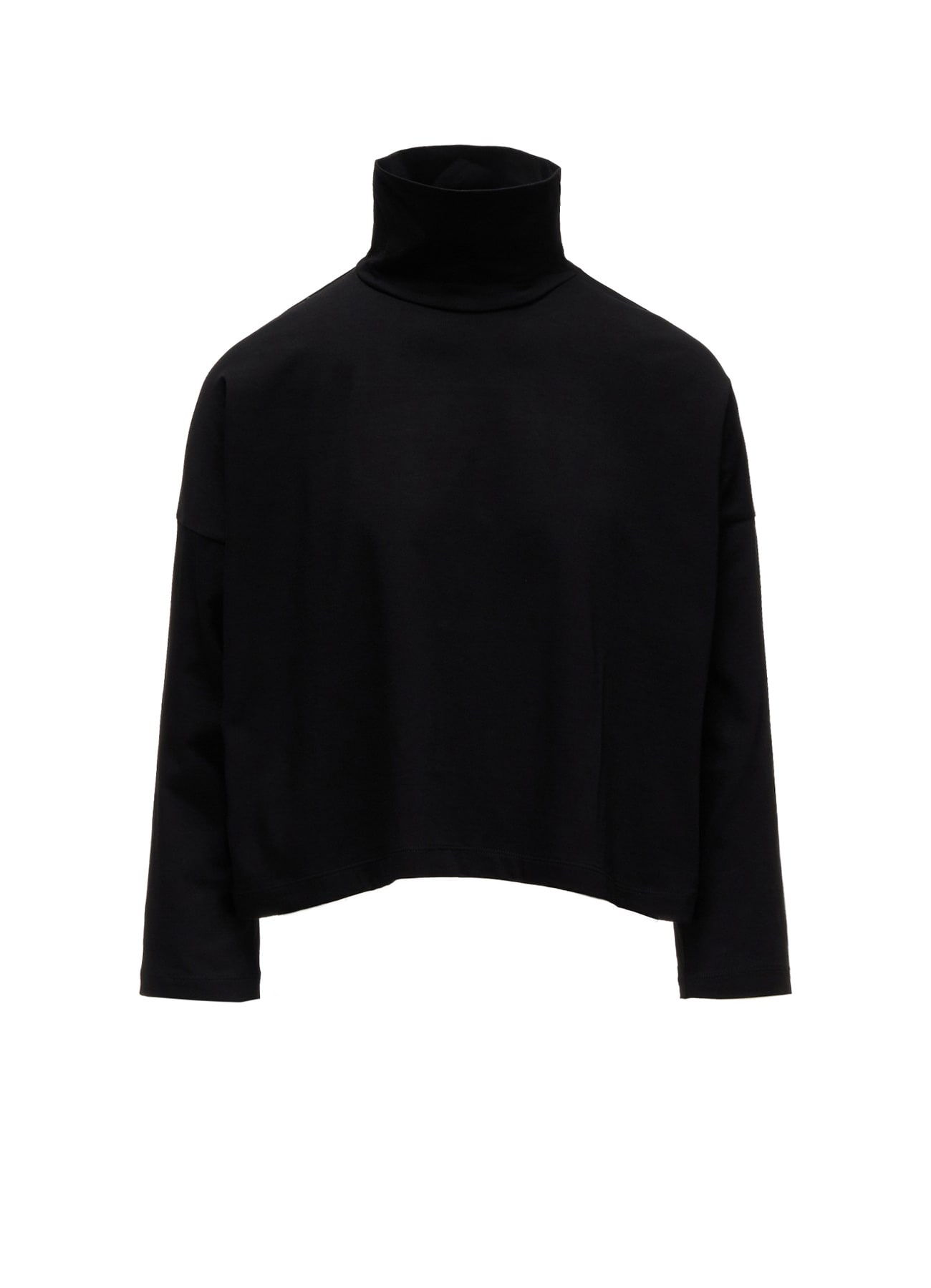 COTTON BRUSH STROKE LONG SLEEVE T(S Black): Y's｜THE SHOP YOHJI