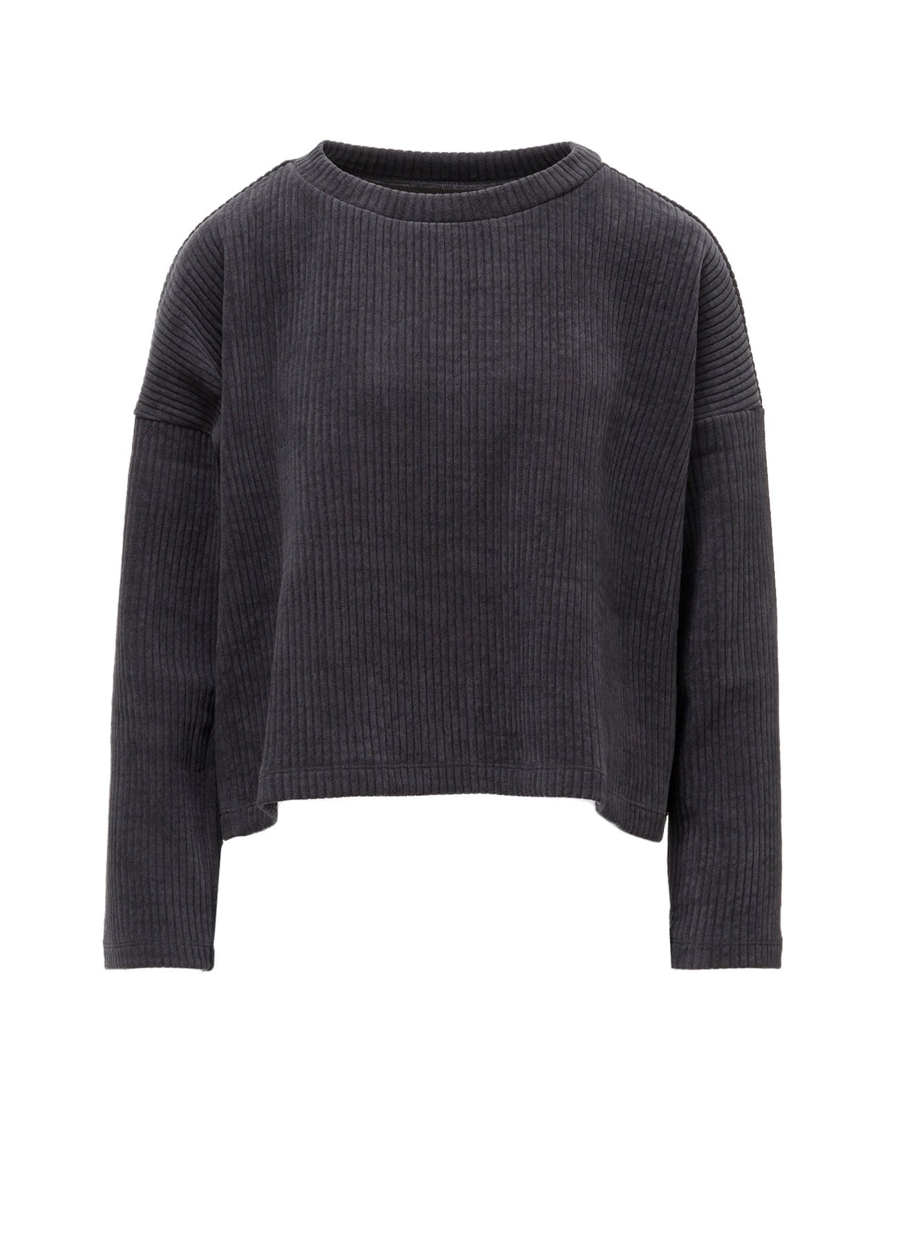 WIDE CORDUROY SHORT T-SHIRT