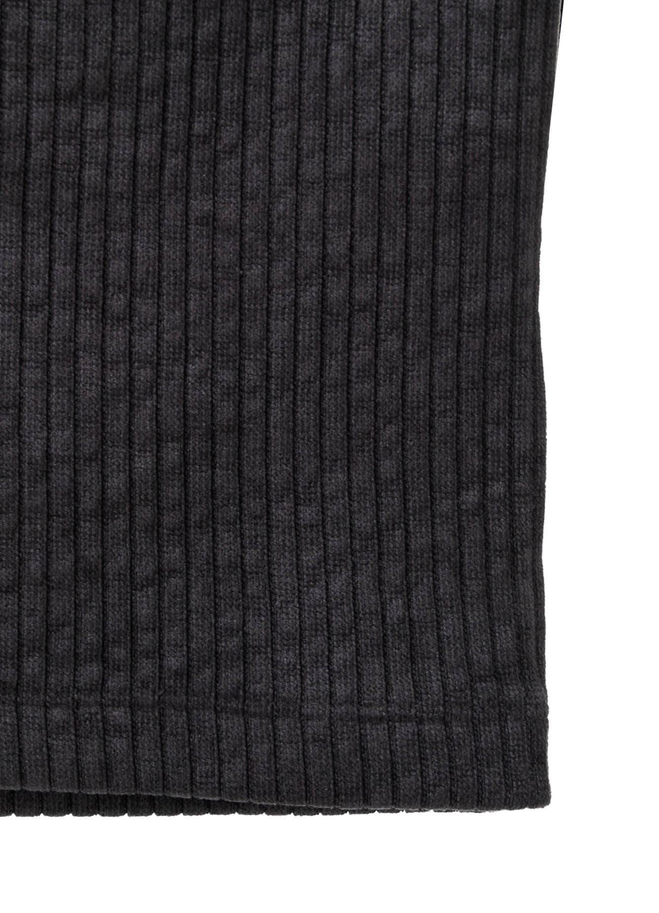 WIDE CORDUROY SHORT CARDIGAN