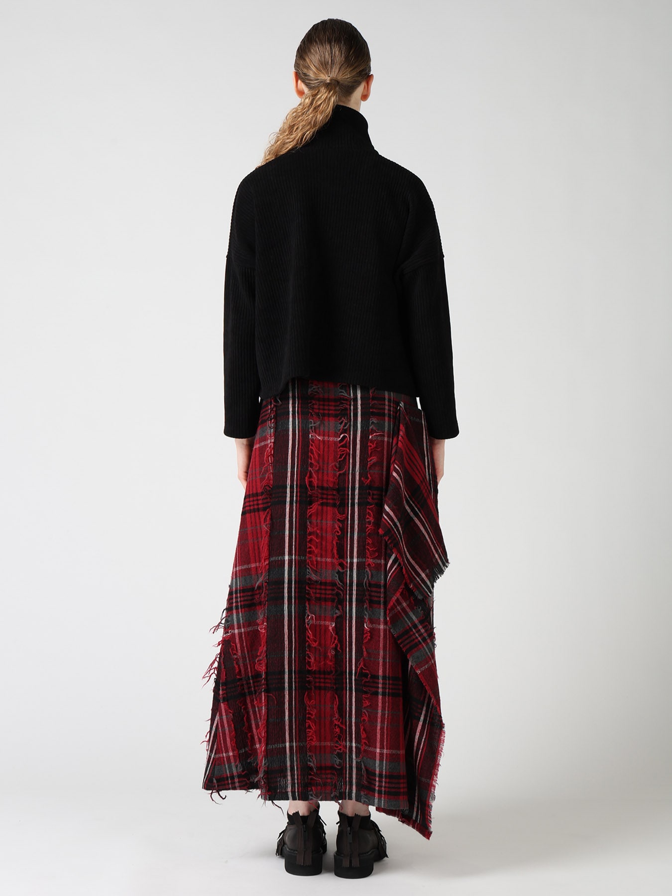 WIDE CORDUROY SHORT CARDIGAN