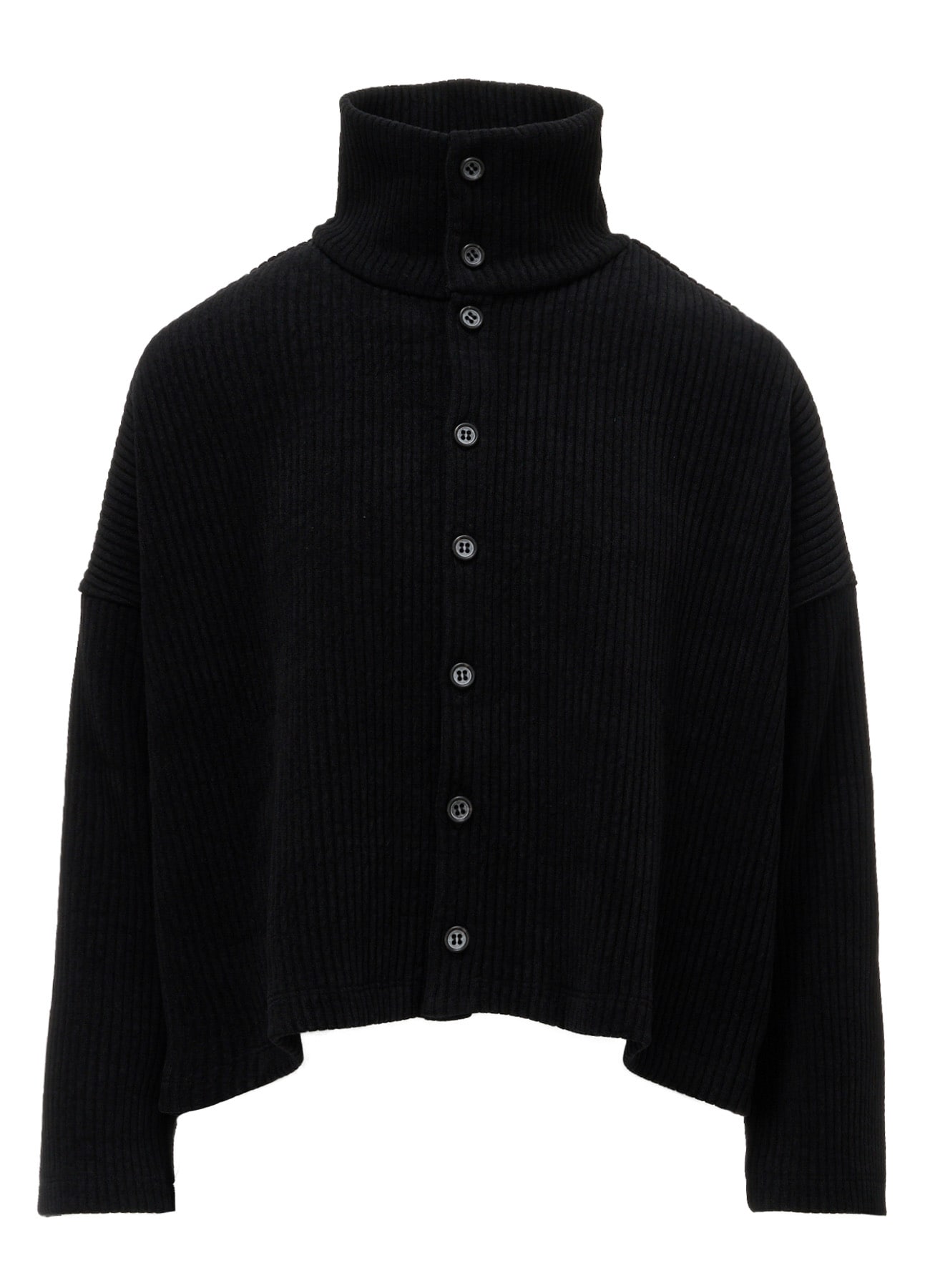 WIDE CORDUROY SHORT CARDIGAN