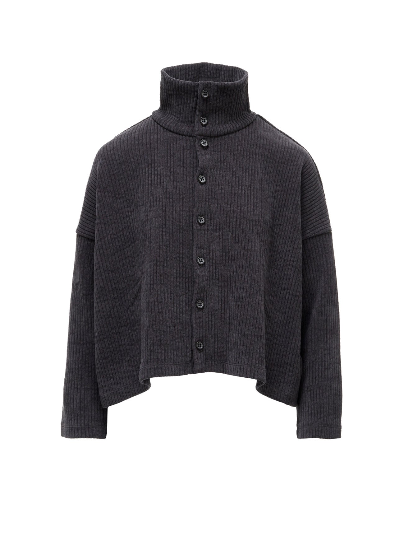 WIDE CORDUROY SHORT CARDIGAN(S Black): Y's｜THE SHOP YOHJI YAMAMOTO