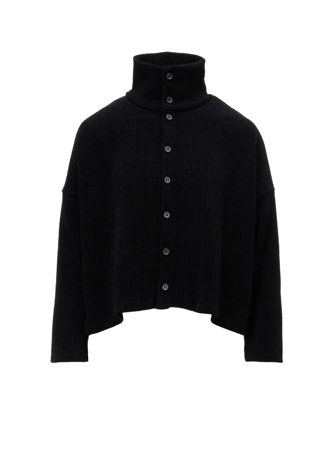 WIDE CORDUROY SHORT CARDIGAN