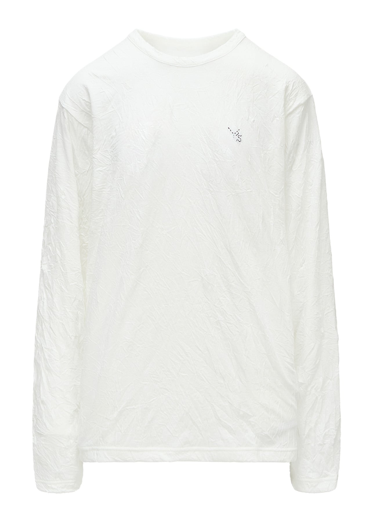 COTTON JERSEY Y'S STITCH LONG SLEEVE BIG T-SHIRT