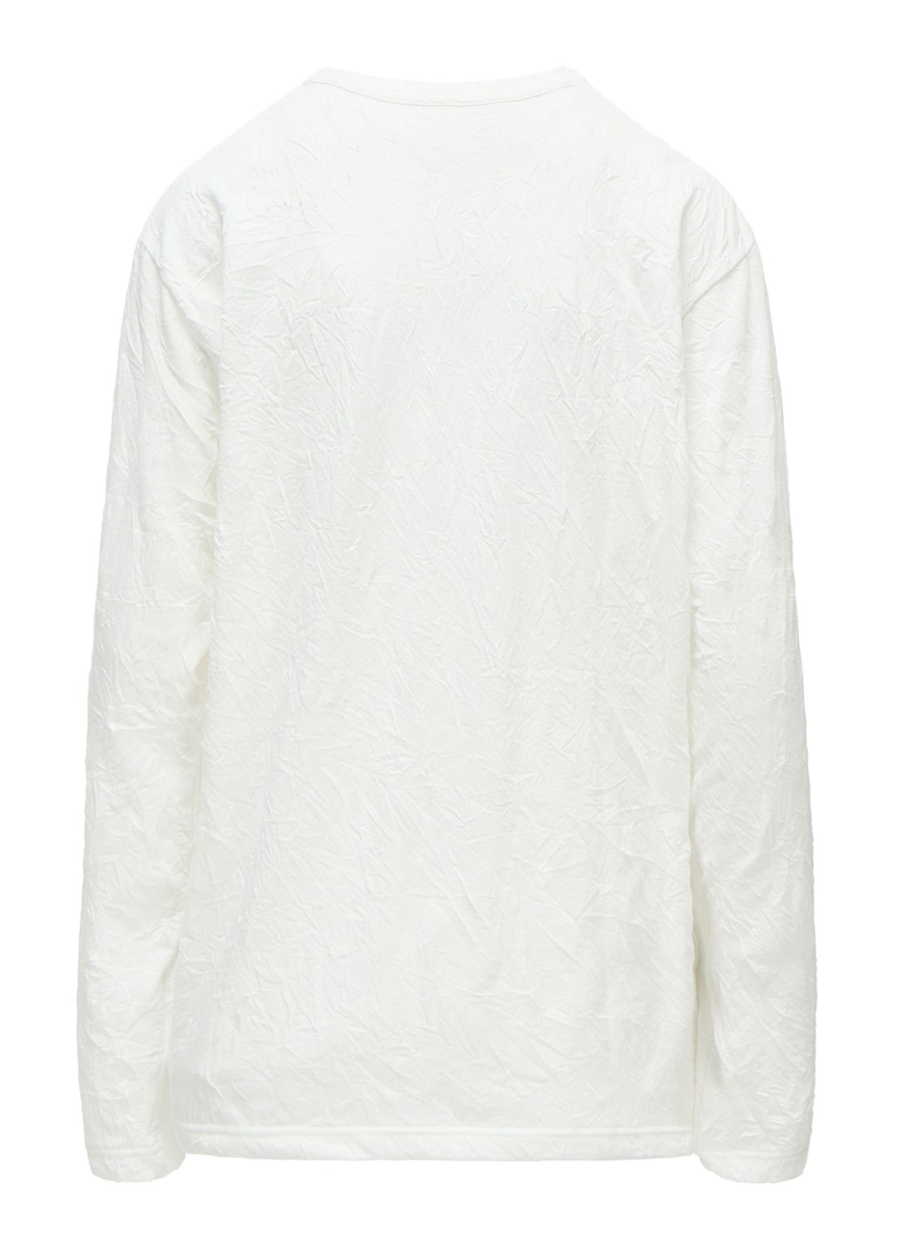 COTTON JERSEY Y'S STITCH LONG SLEEVE BIG T-SHIRT