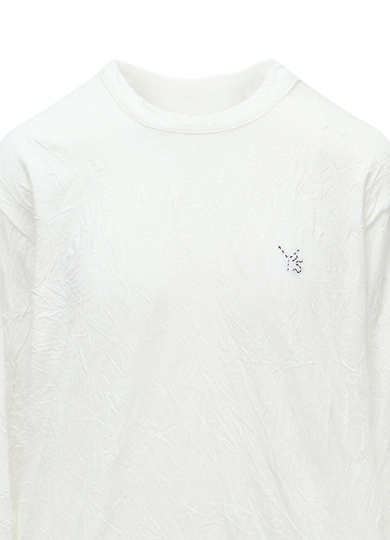 COTTON JERSEY Y'S STITCH LONG SLEEVE BIG T-SHIRT