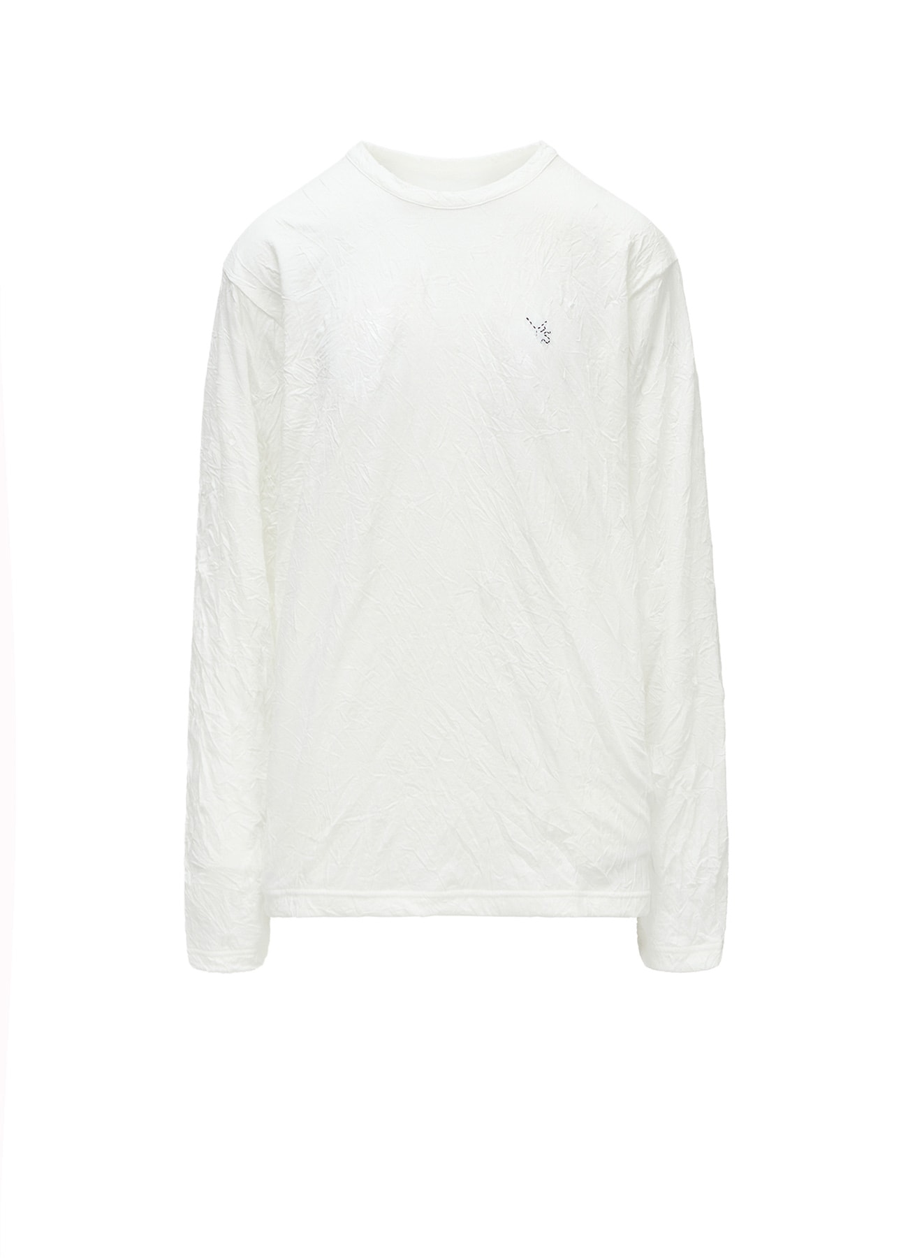 COTTON JERSEY Y'S STITCH LONG SLEEVE BIG T-SHIRT