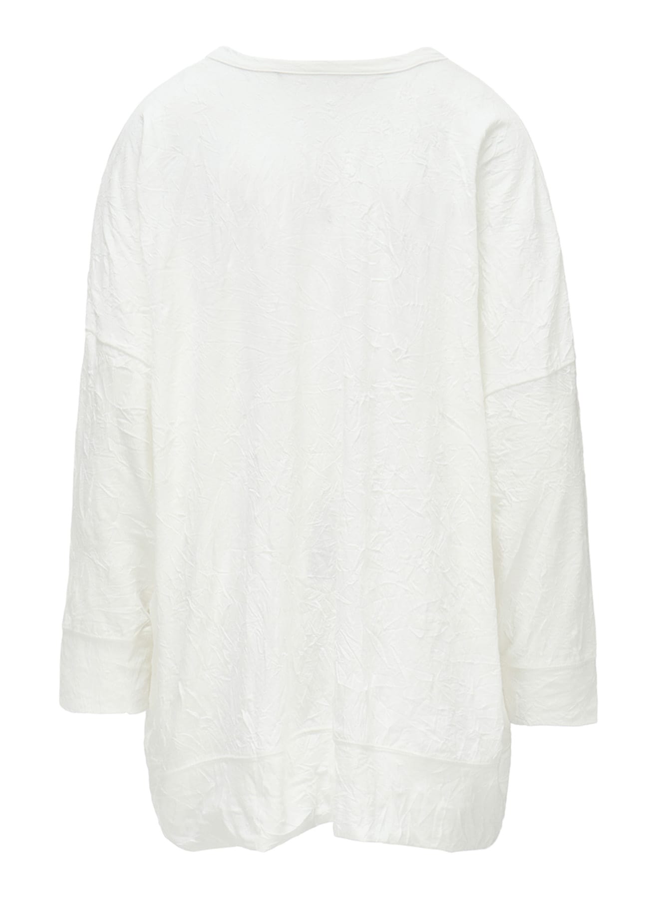 COTTON JERSEY Y'S STITCH OVERSIZED T-SHIRT