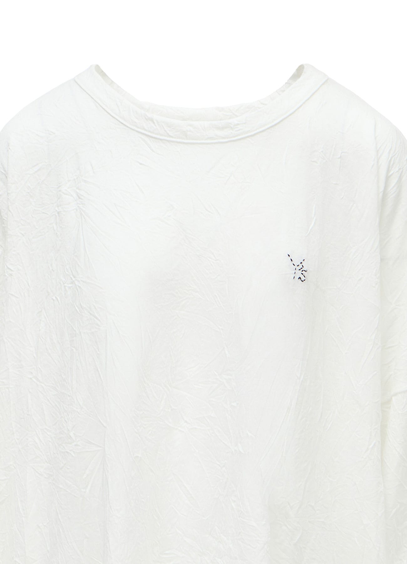 COTTON JERSEY Y'S STITCH OVERSIZED T-SHIRT