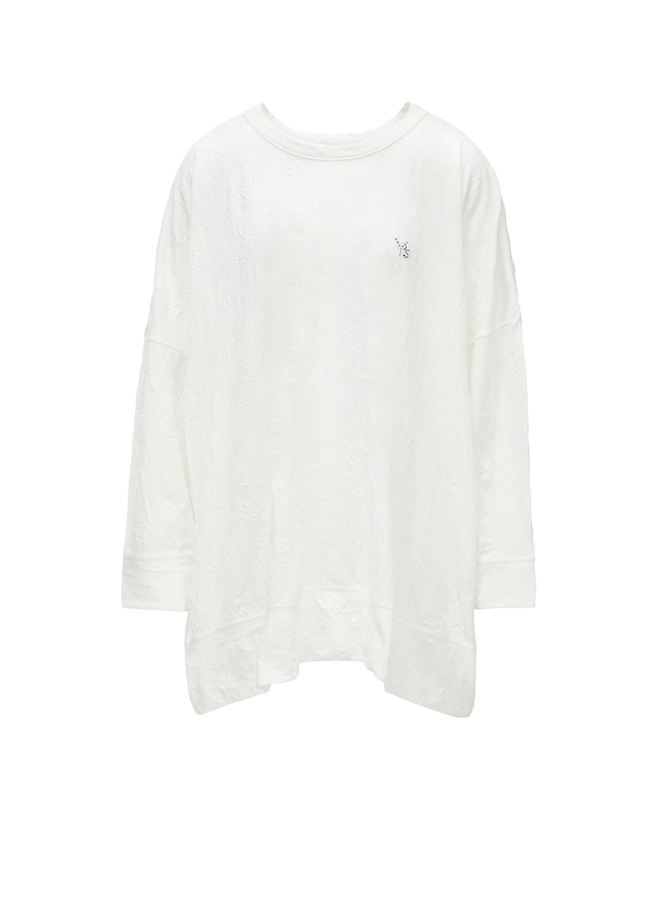 COTTON JERSEY Y'S STITCH OVERSIZED T-SHIRT