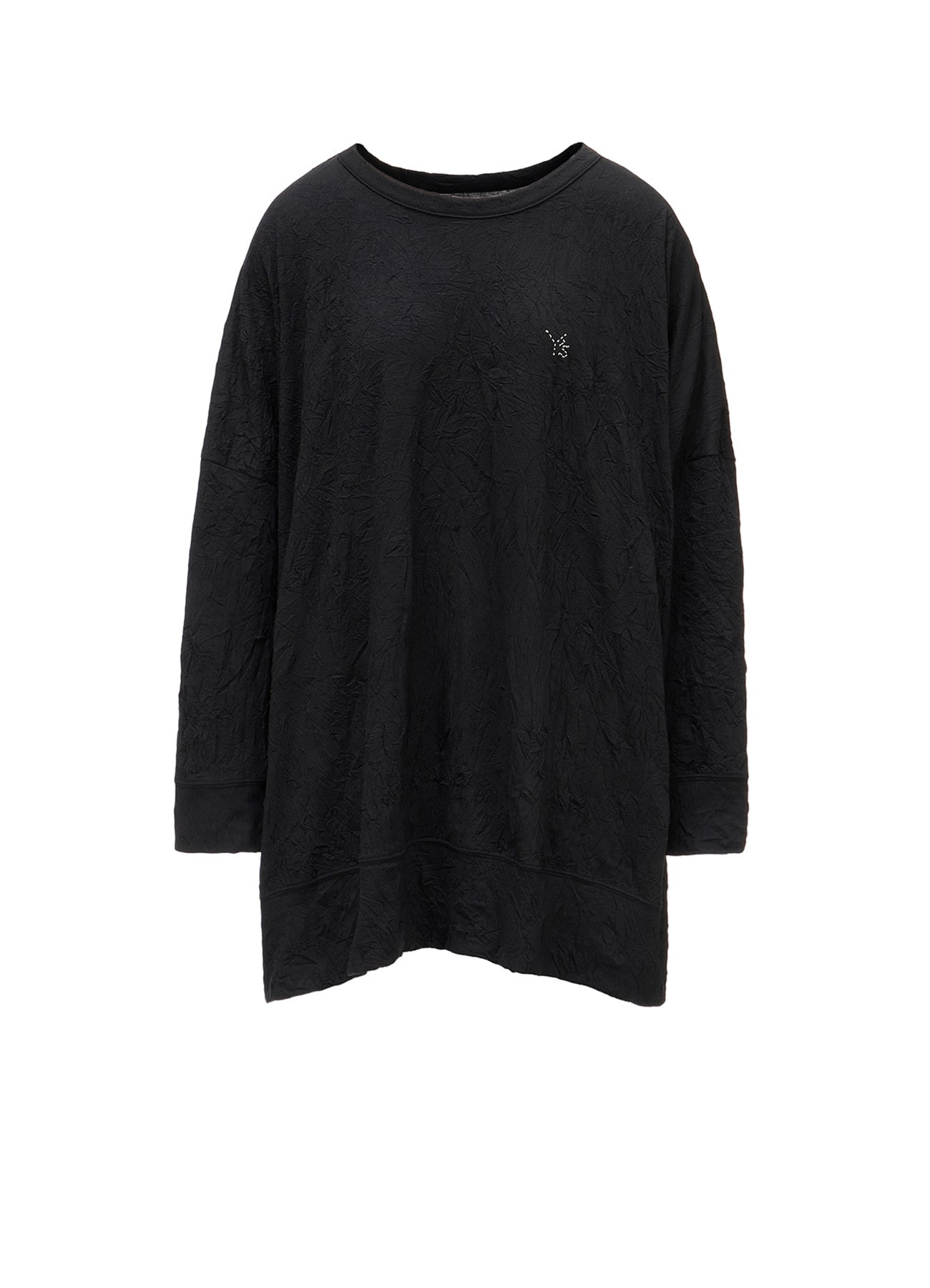 COTTON JERSEY Y'S STITCH OVERSIZED T-SHIRT