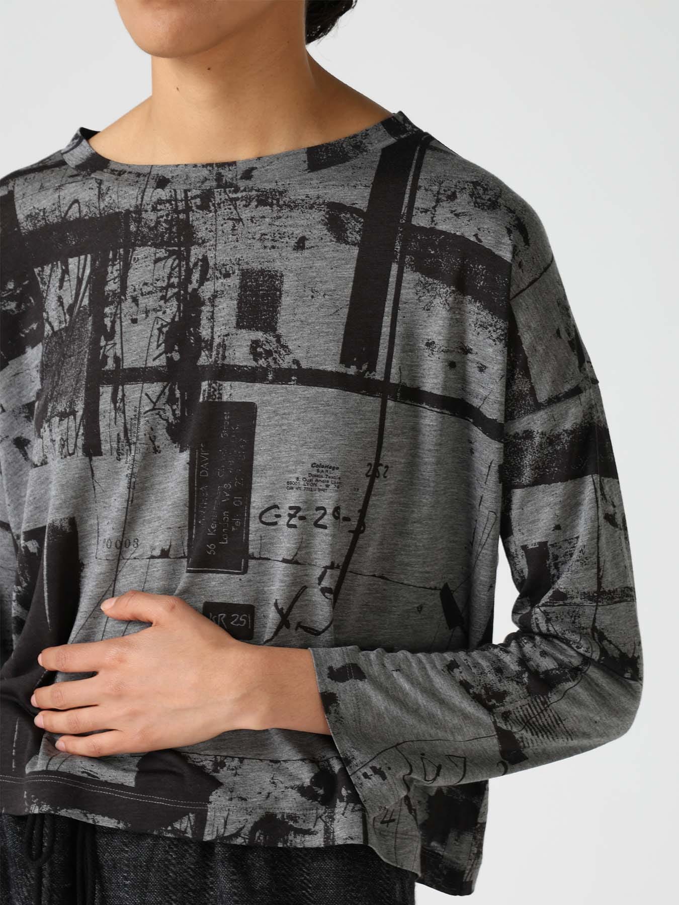 "DESOLATE CITY" JERSEY SHORT T-SHIRT