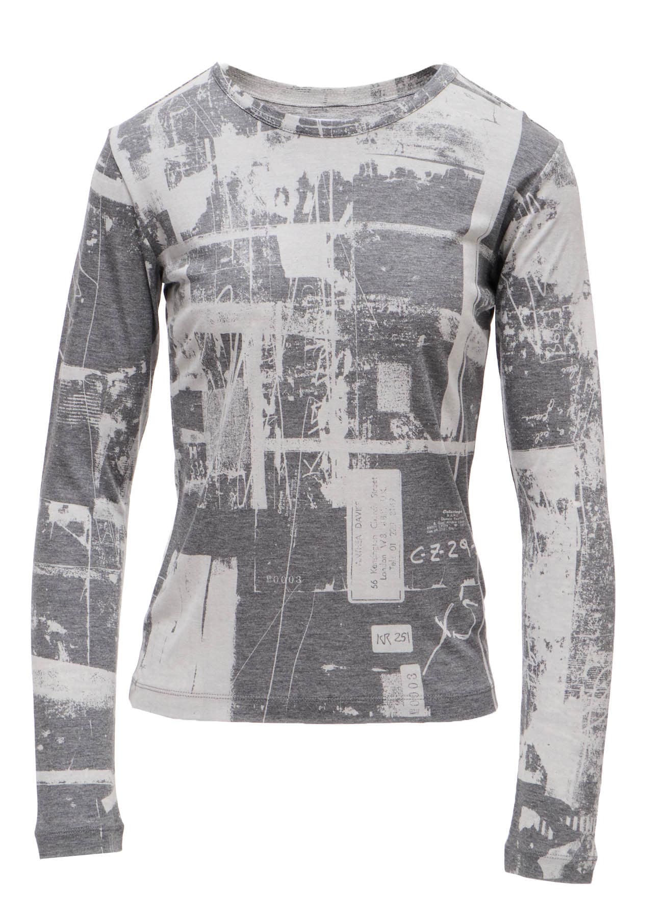 "DESOLATE CITY" JERSEY LONG SLEEVE T-SHIRT