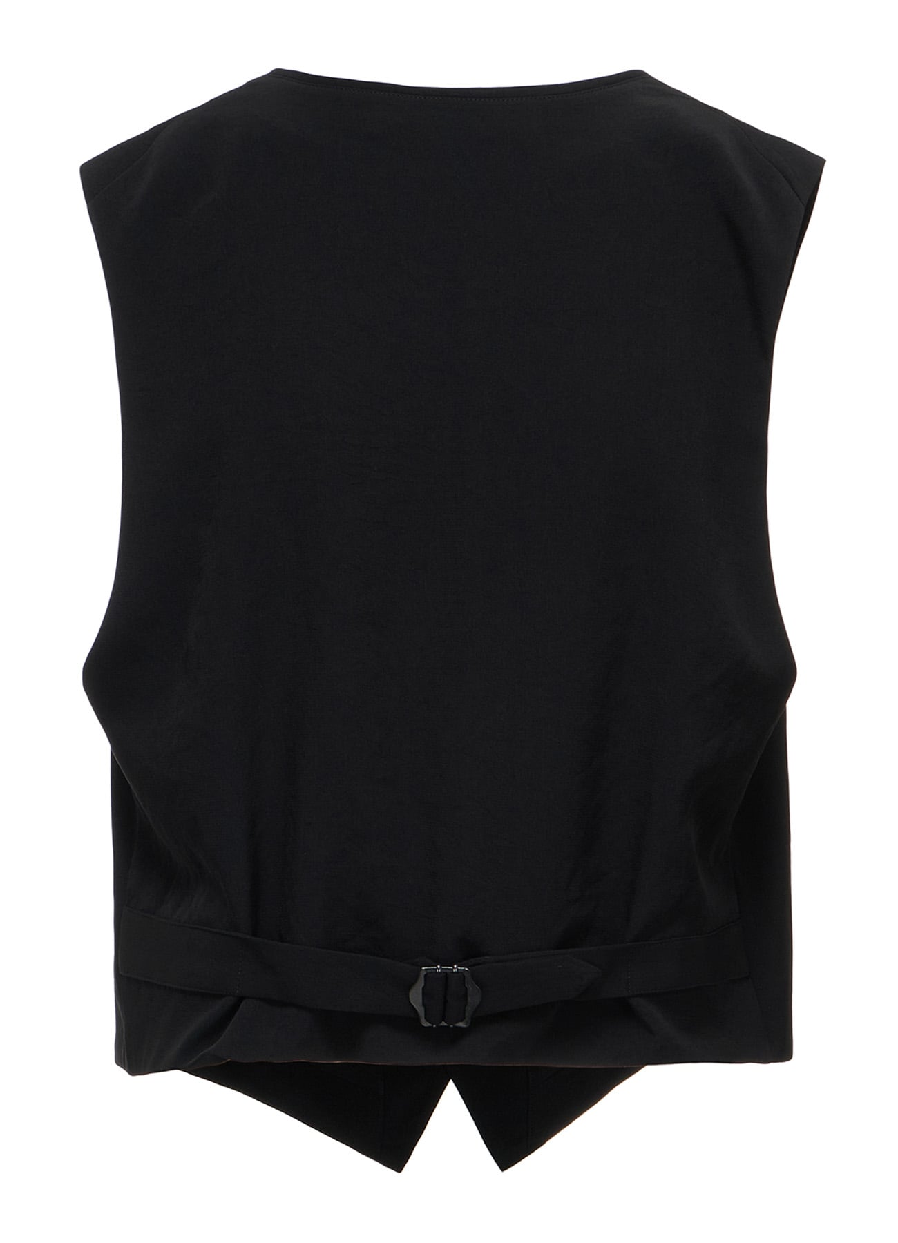 TA/PE CREPE DE CHINE COLLARLESS VEST