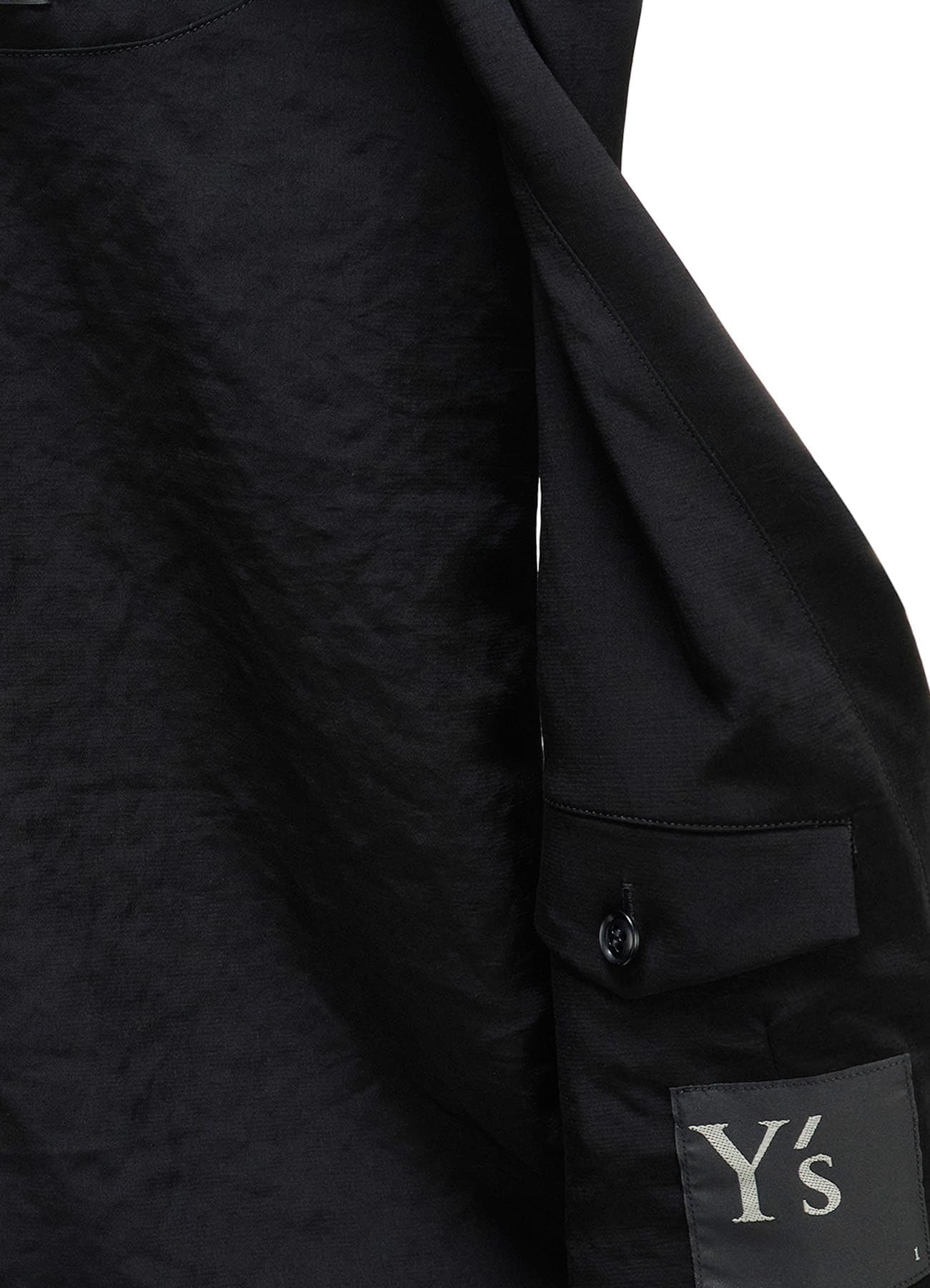 TA/PE CREPE DE CHINE COLLARLESS VEST