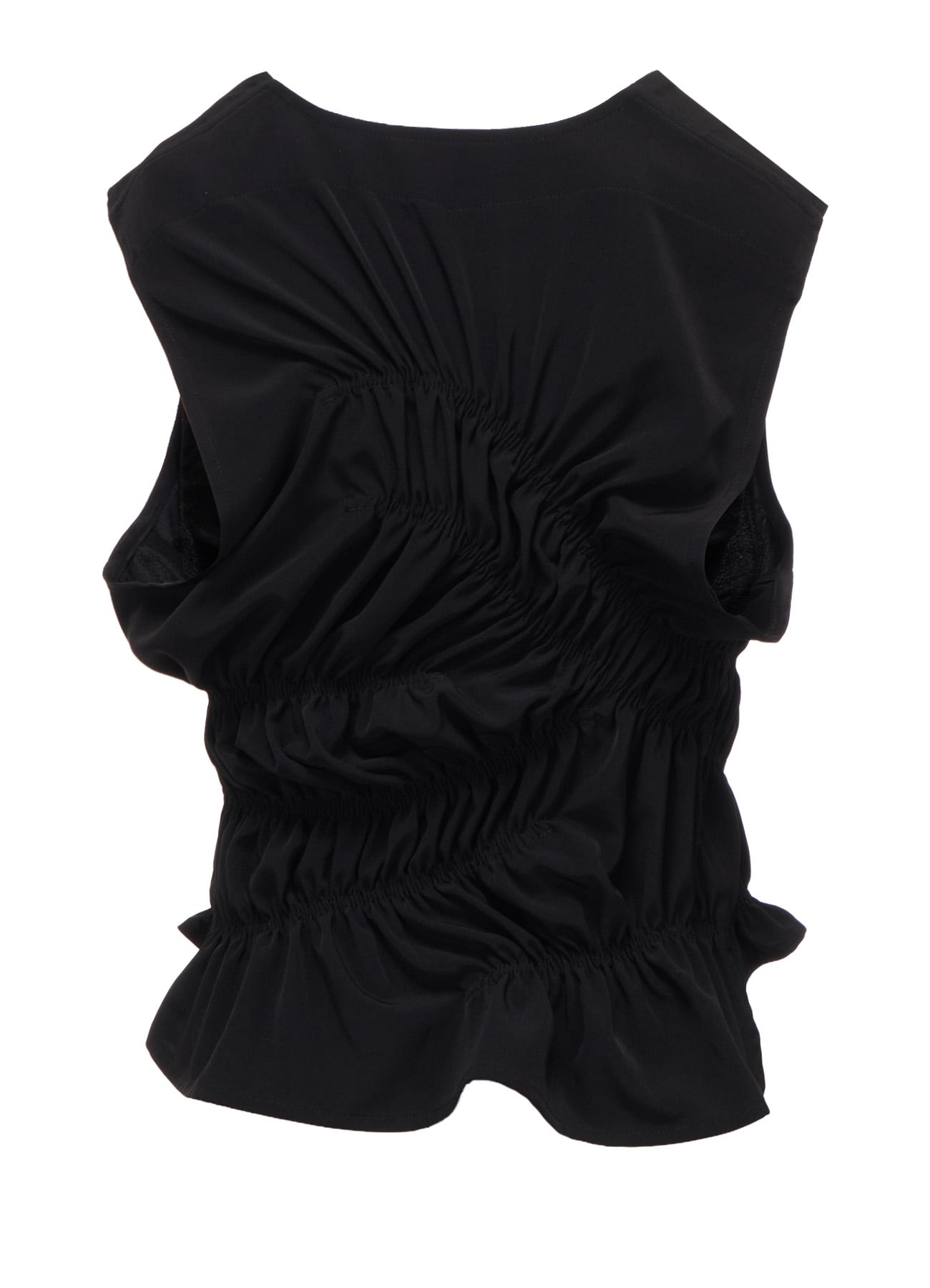 TA/PE SUPER VIYON TUSSER GATHERED VEST