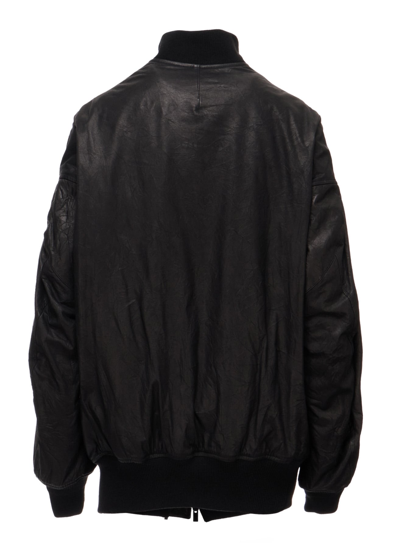 SOFT LEATHER DOUBLE ZIP BLOUSON