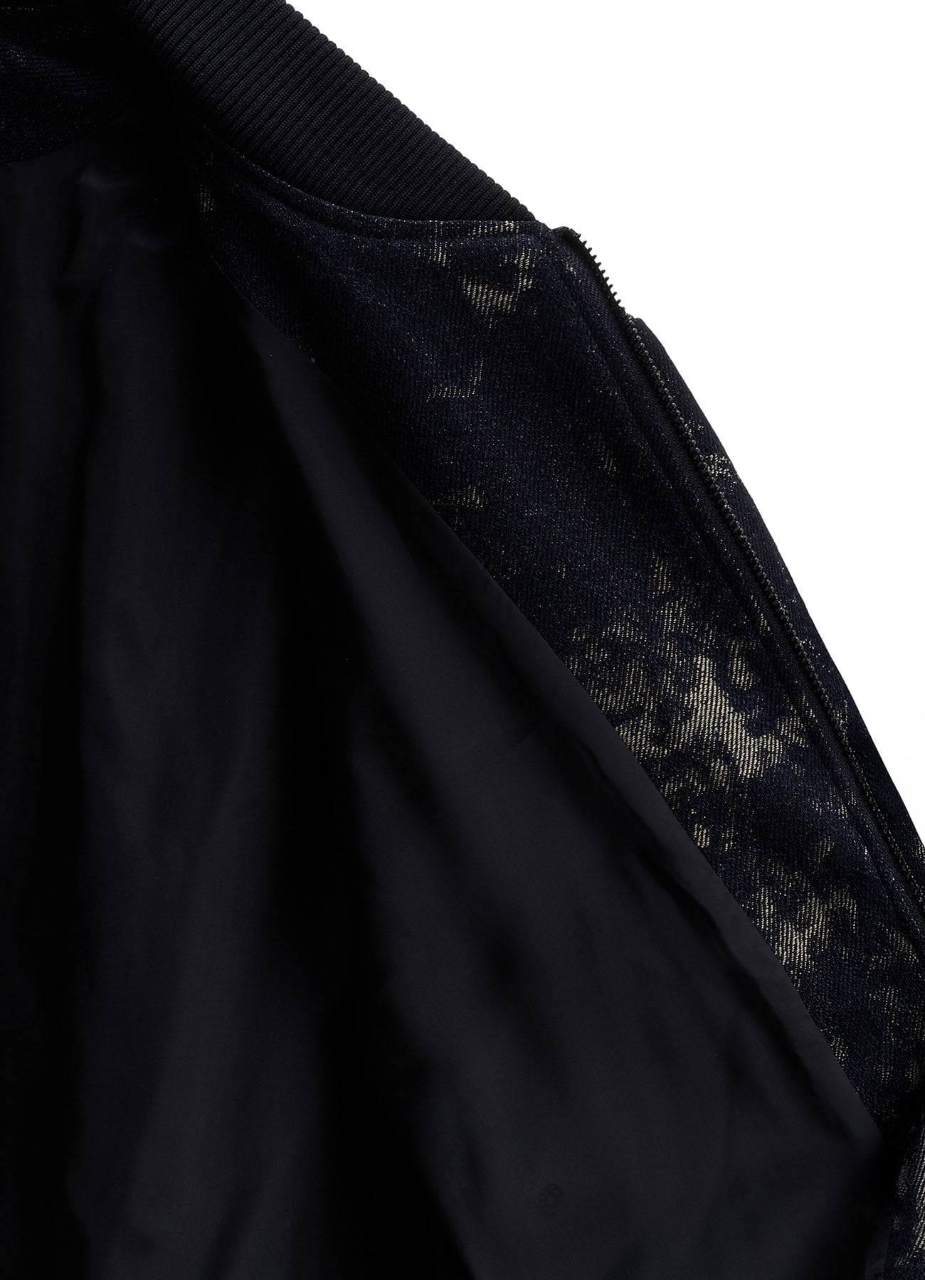 DENIM JACQUARD BLOUSON