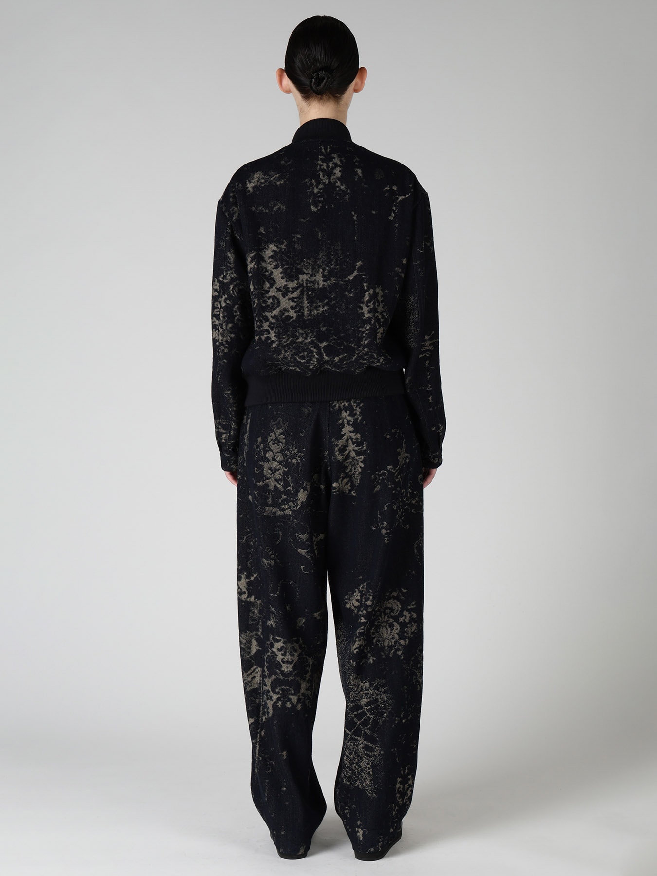 DENIM JACQUARD BLOUSON