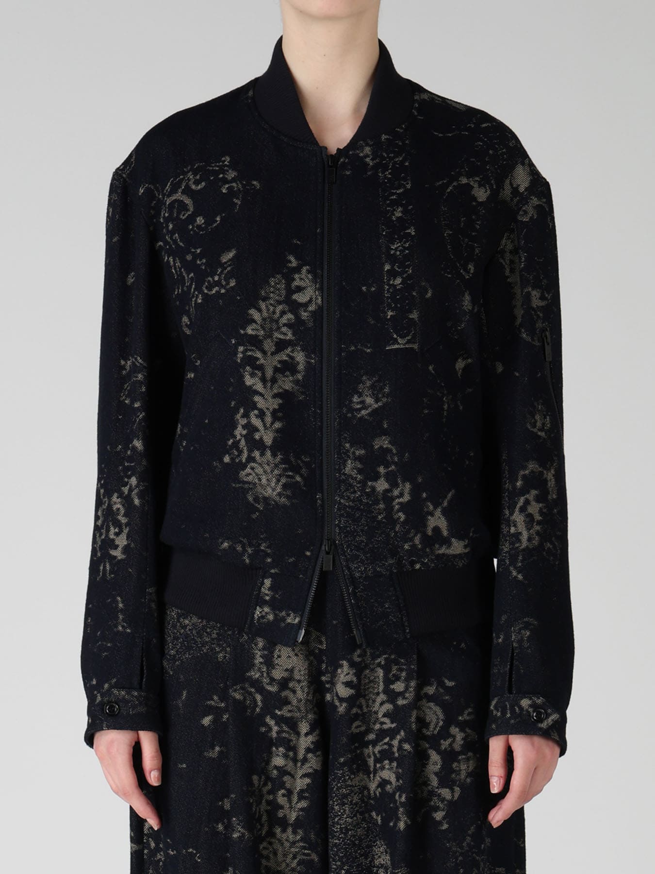 DENIM JACQUARD BLOUSON