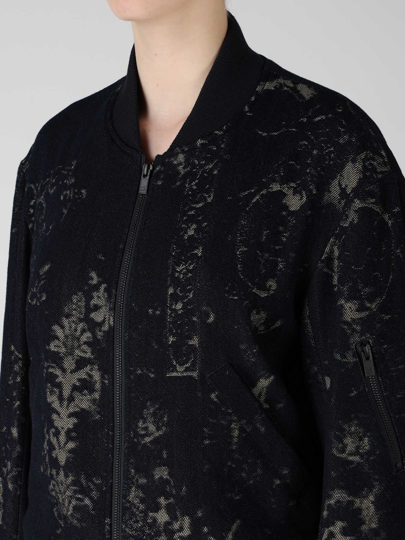 DENIM JACQUARD BLOUSON