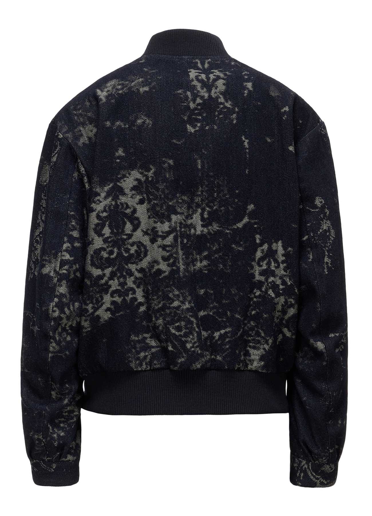 DENIM JACQUARD BLOUSON