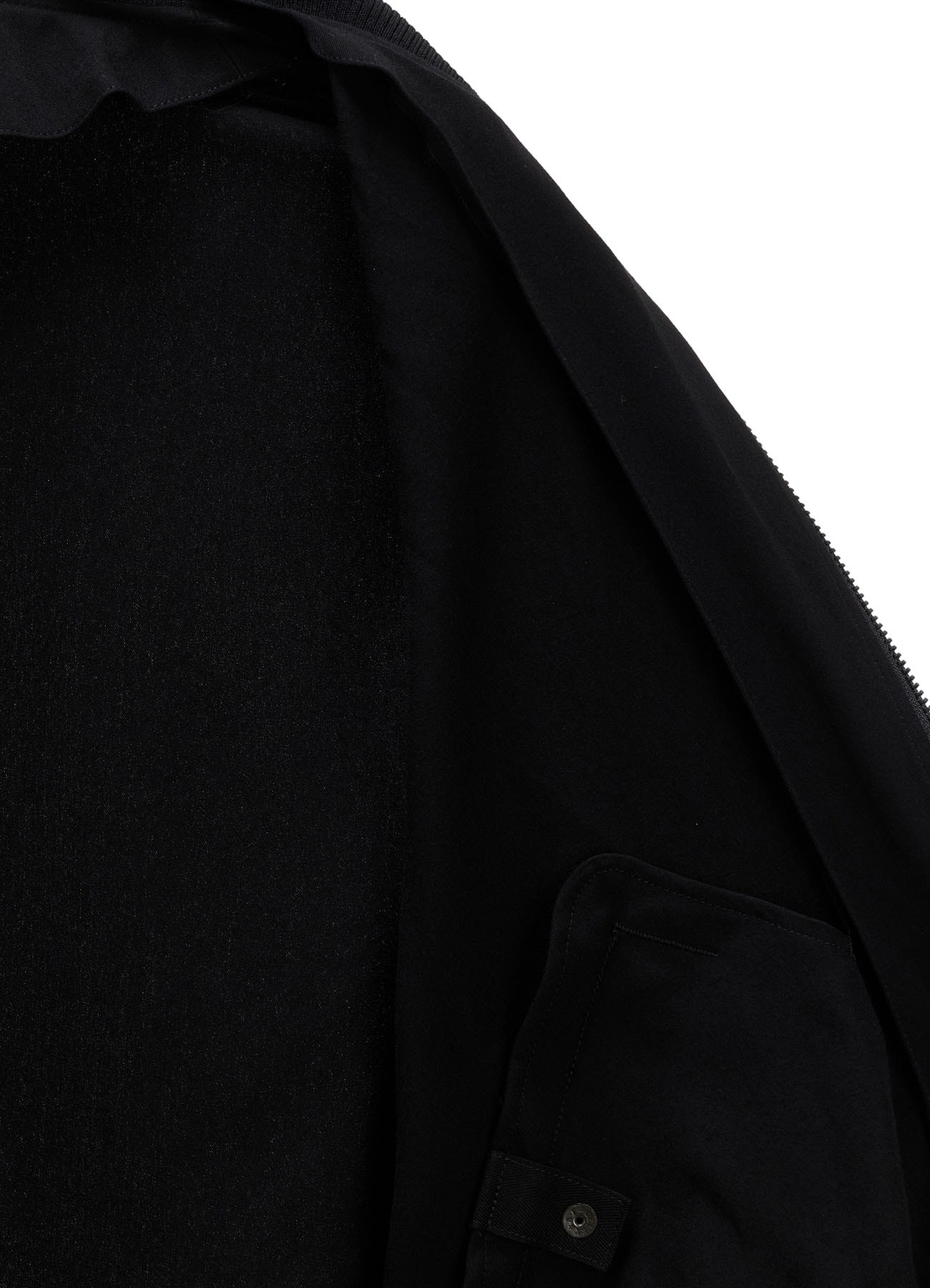 VISCOSE/TRIACETATE BLEND BLOUSON