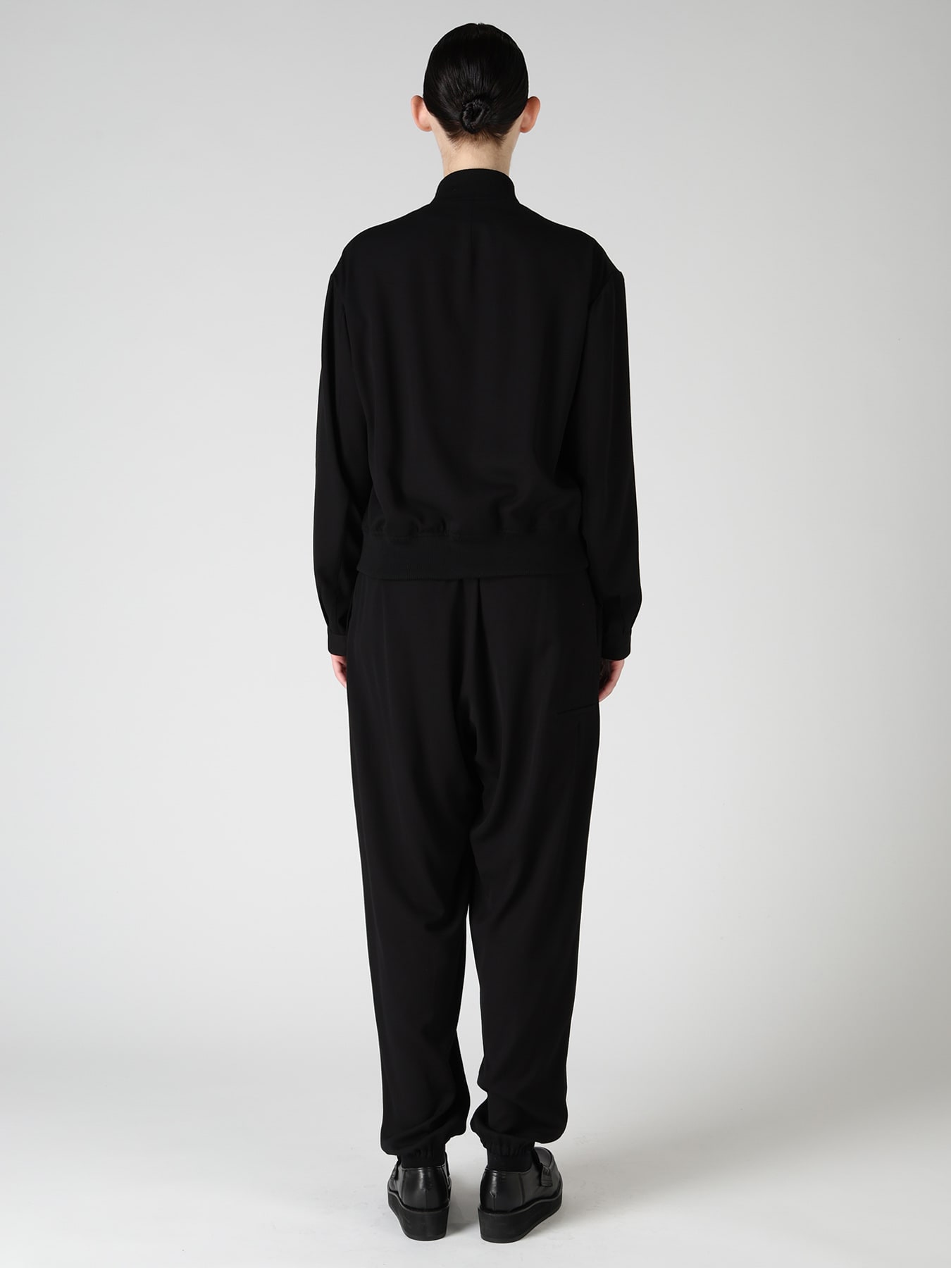 VISCOSE/TRIACETATE BLEND BLOUSON
