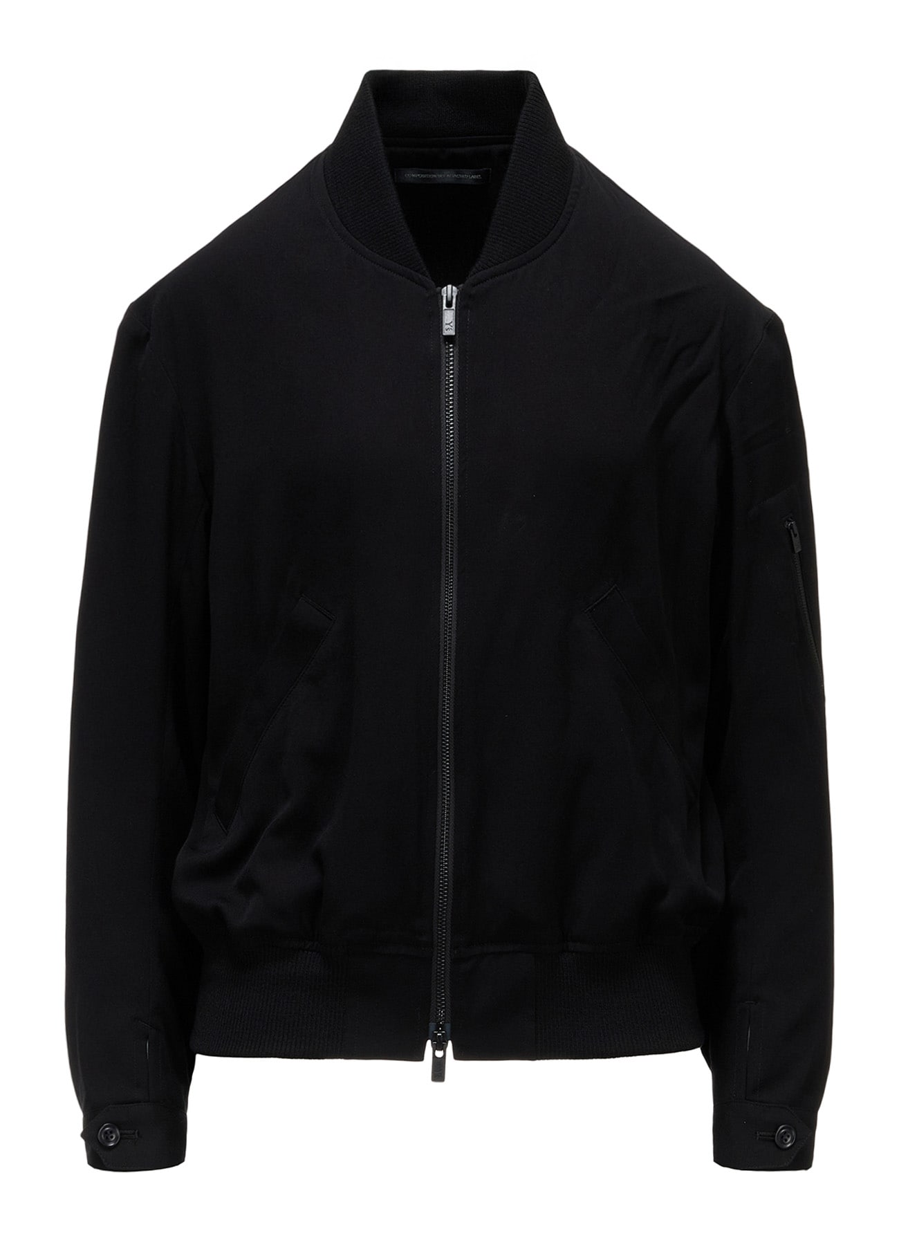VISCOSE/TRIACETATE BLEND BLOUSON