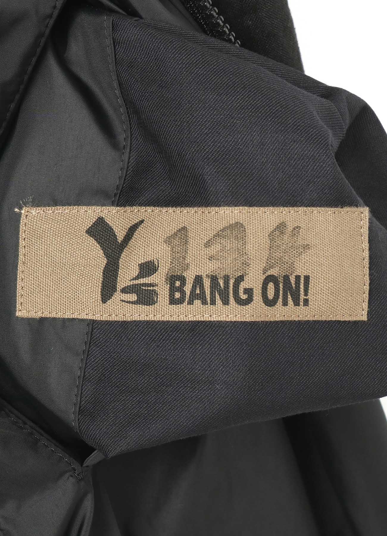 Y's BANG ON!No.134 Reversible hood-blouson Linen×Nylon