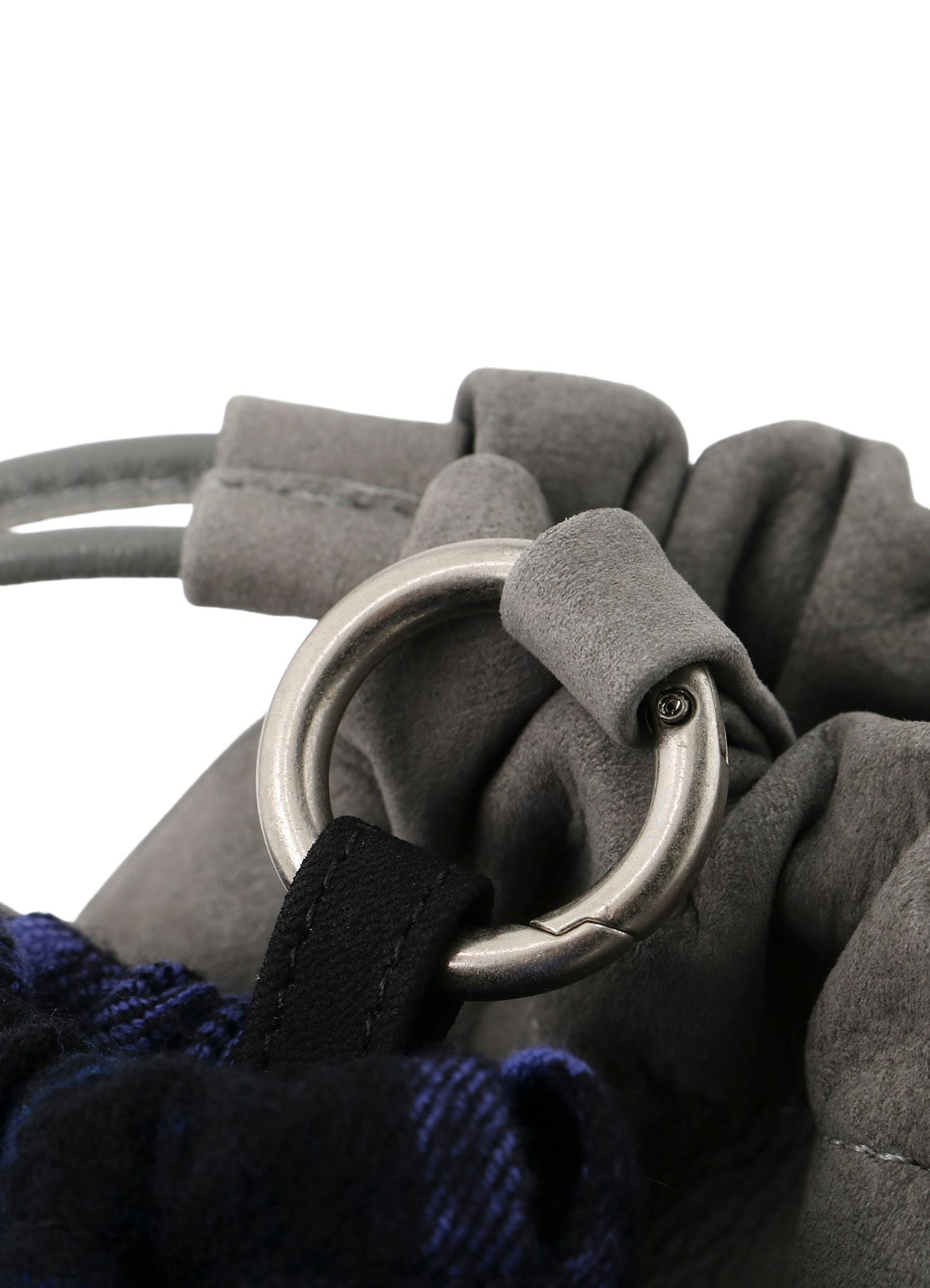 LEATHER STRING LEATHER POUCH