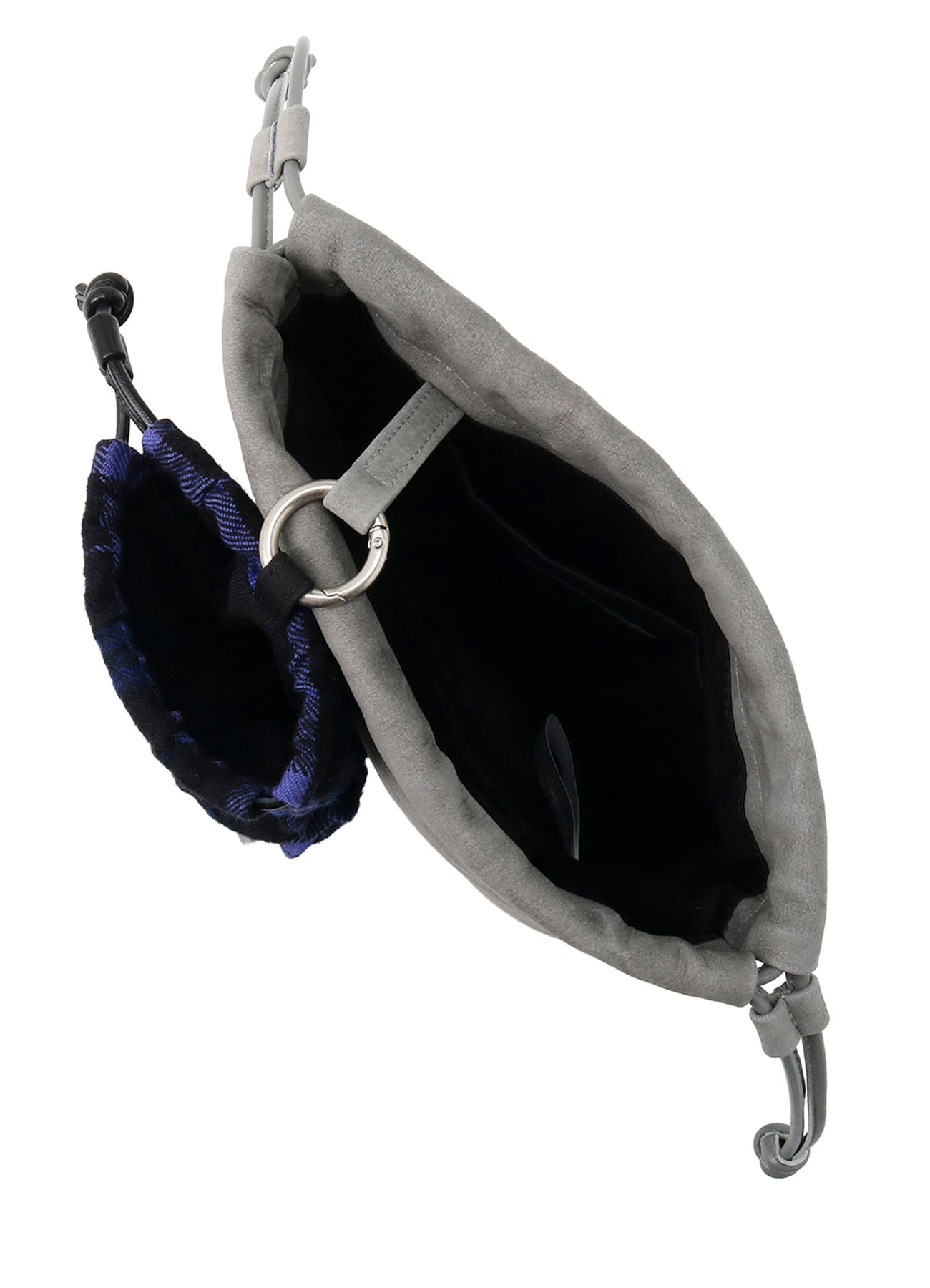 LEATHER STRING LEATHER POUCH