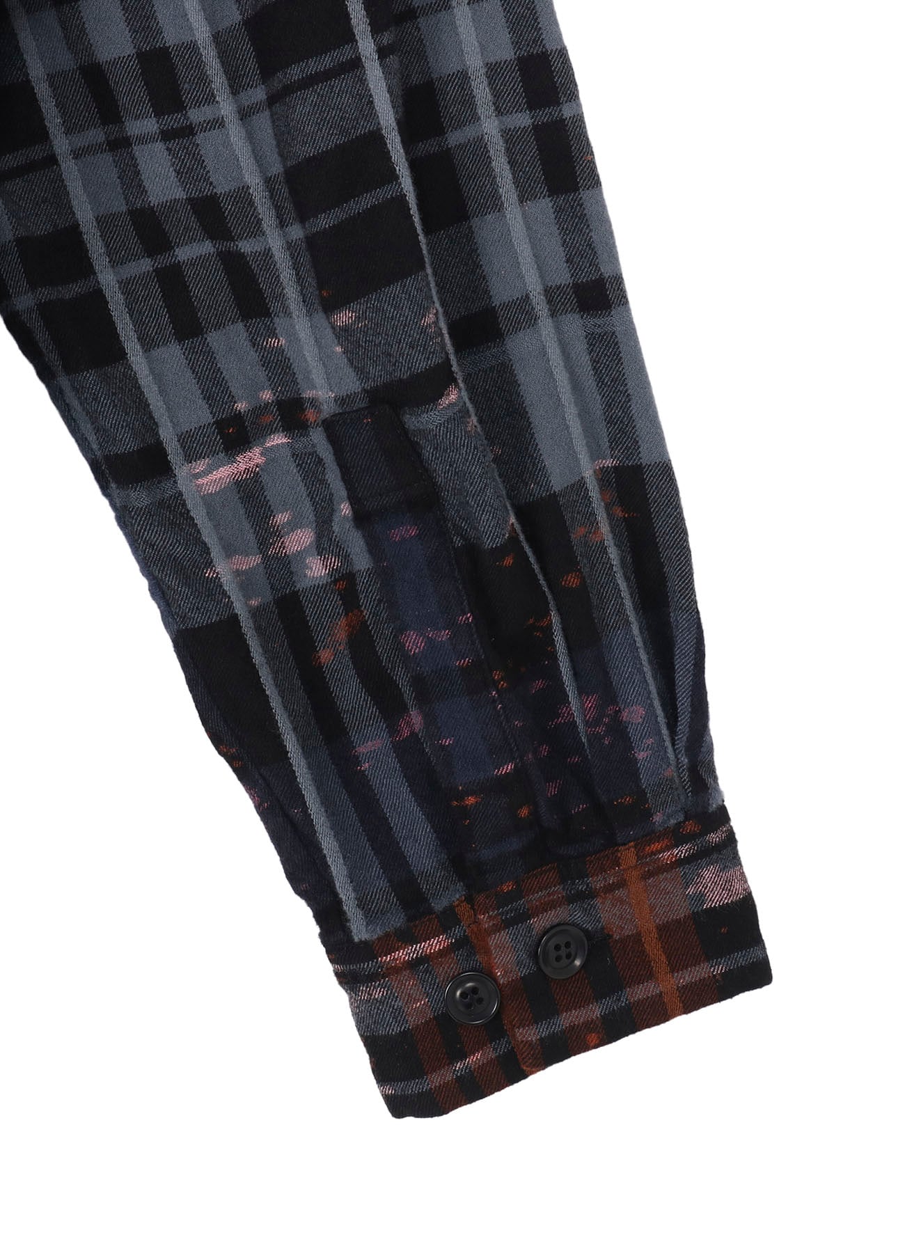 Y’s × CPD HOOME PLAID BLOUSE