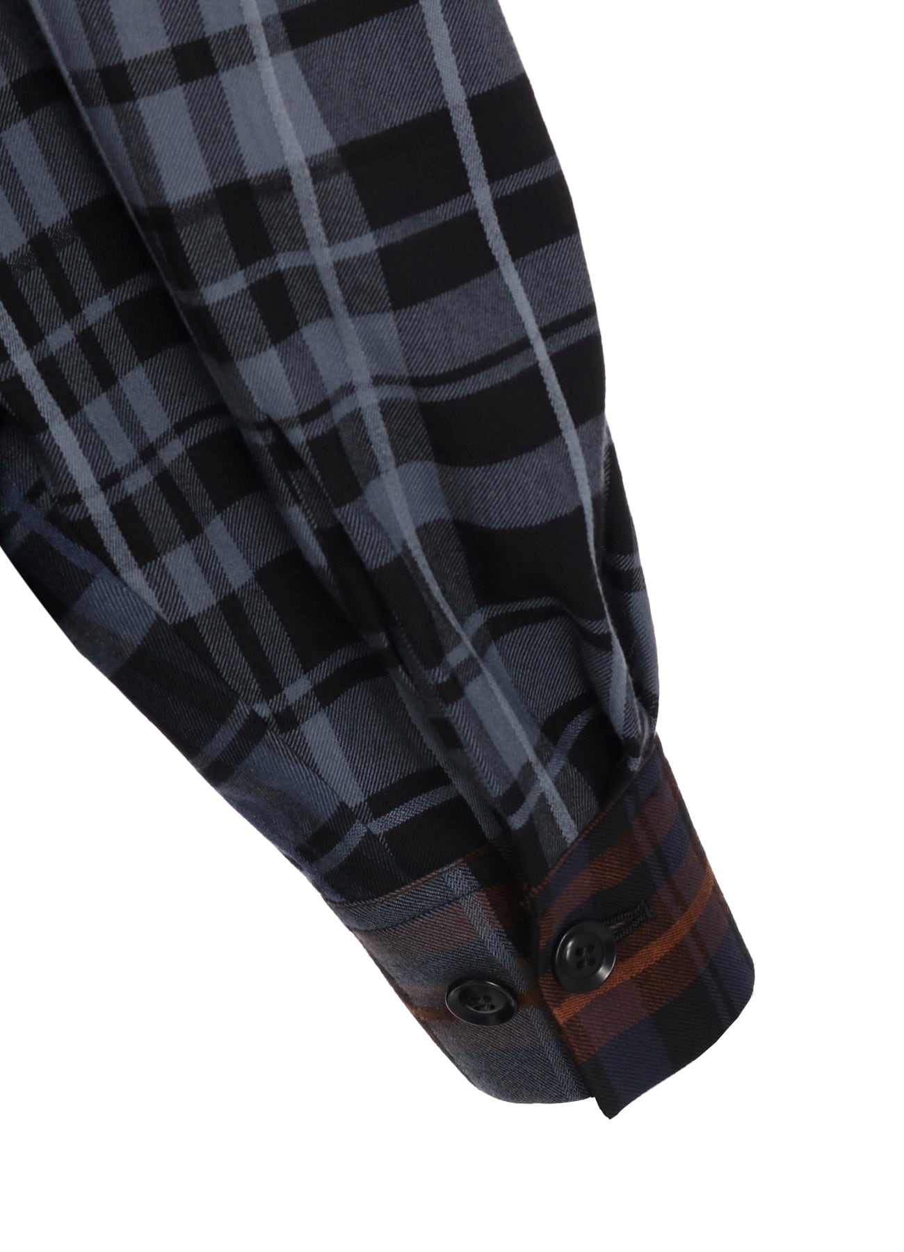WOOL BLEND PLAID DRESS