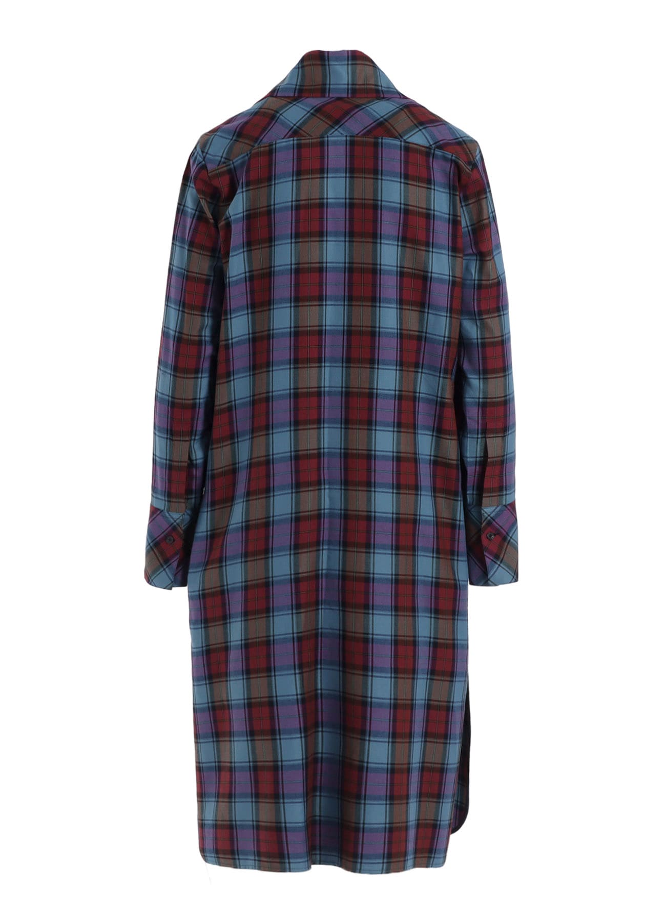 TWILL PLAID DRESS