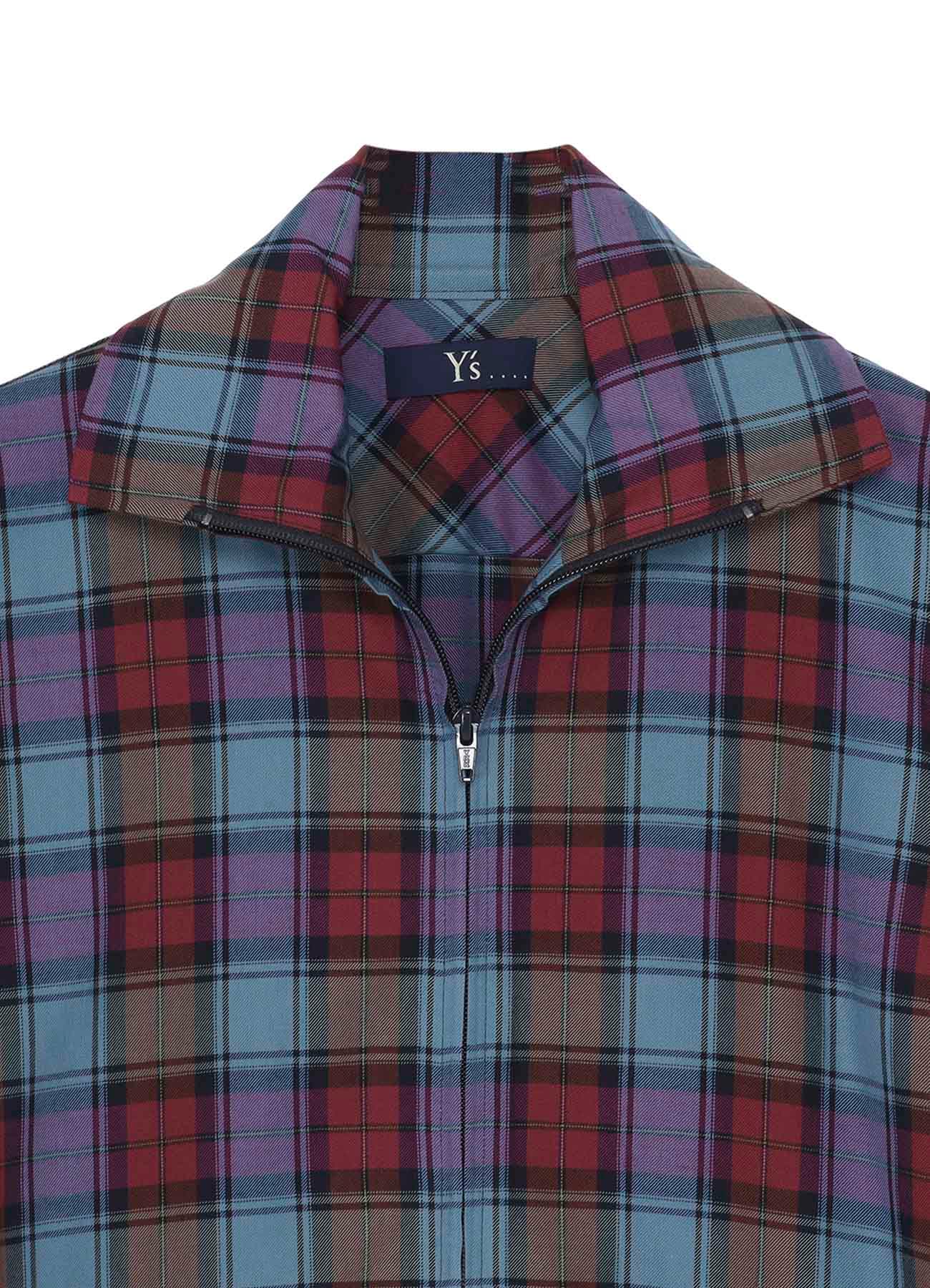 TWILL PLAID DRESS