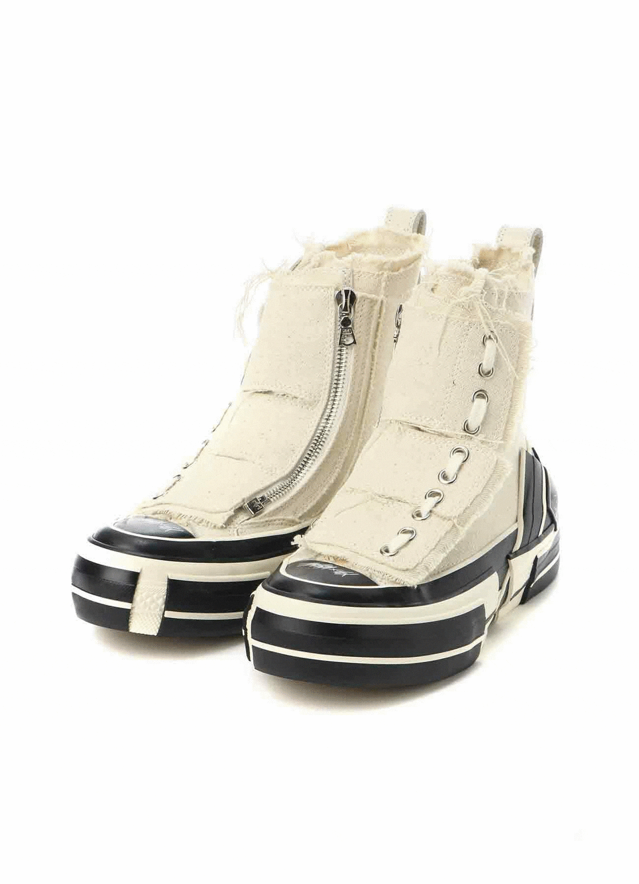 Y's × xVessel HIGH-CUT SNEAKERS(22.5 WHITE): Vintage｜THE SHOP 