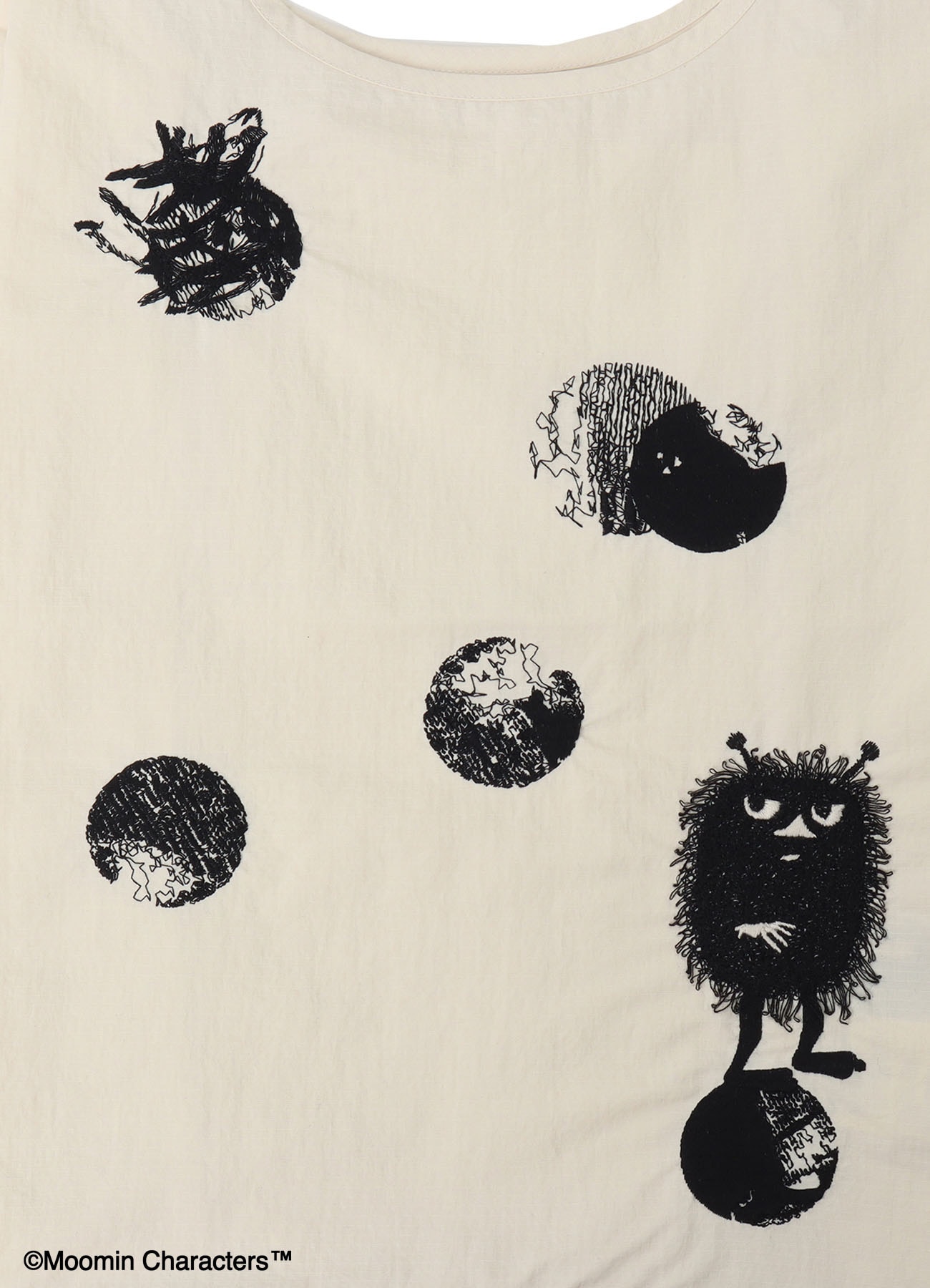 MOOMIN × a part of me. | Y’s "STINKY" EMBROIDERY BAG