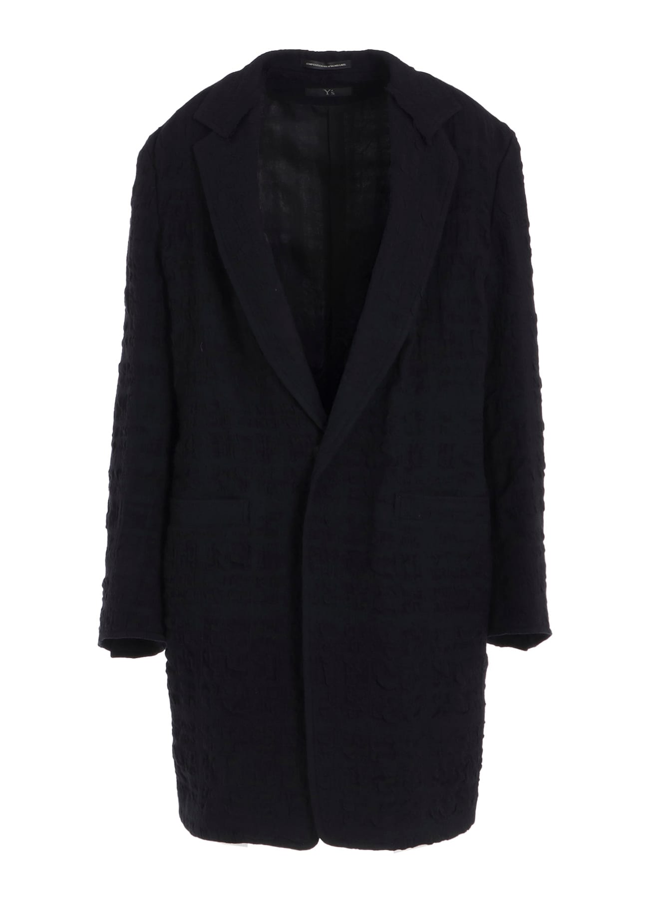 MILLED COTTON WOOL PLAID JACKET