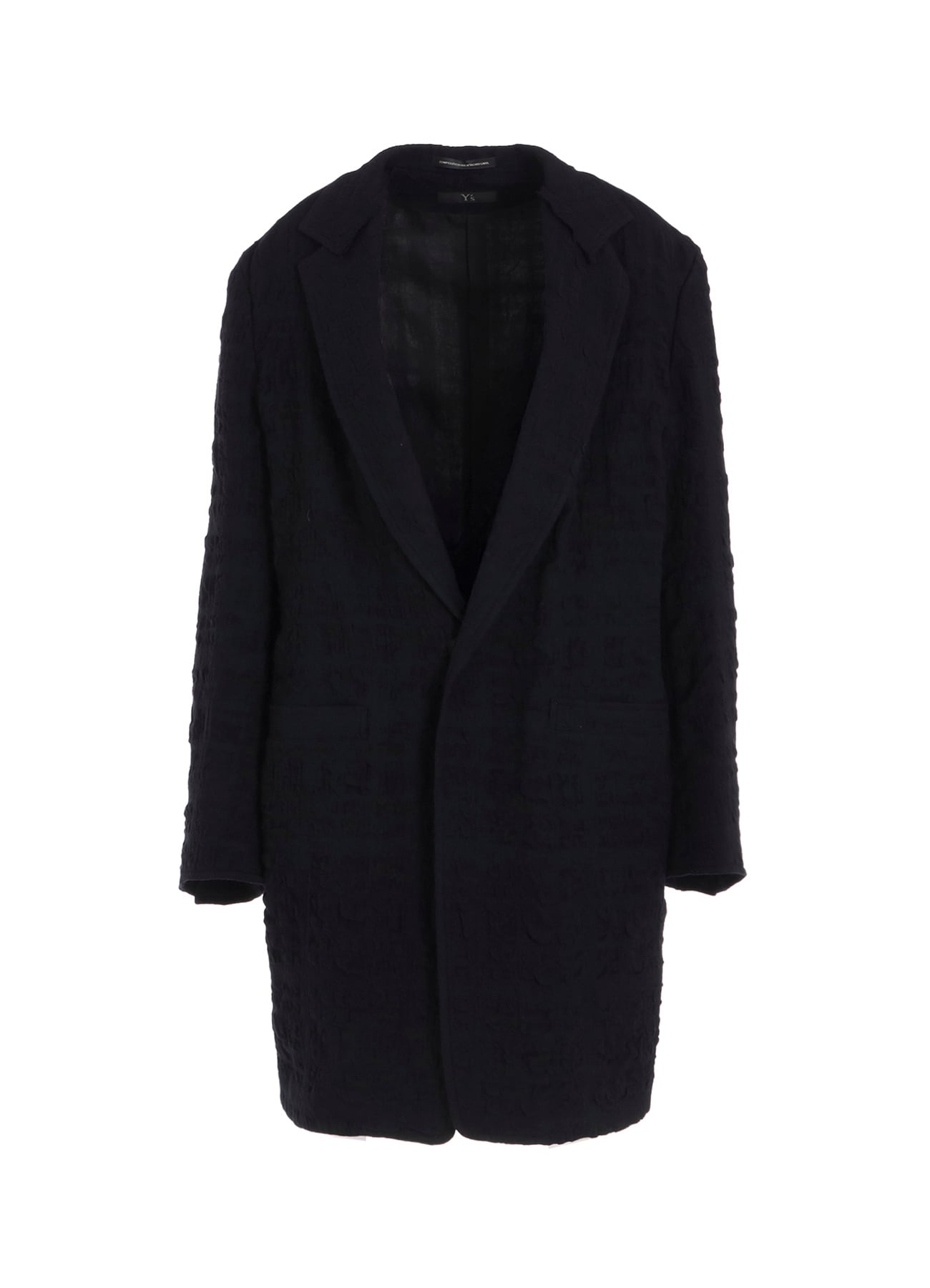 MILLED COTTON WOOL PLAID JACKET