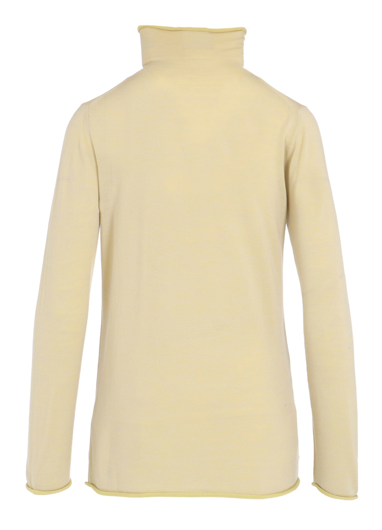 WOOL MULTICOLOR HIGH NECK KNIT