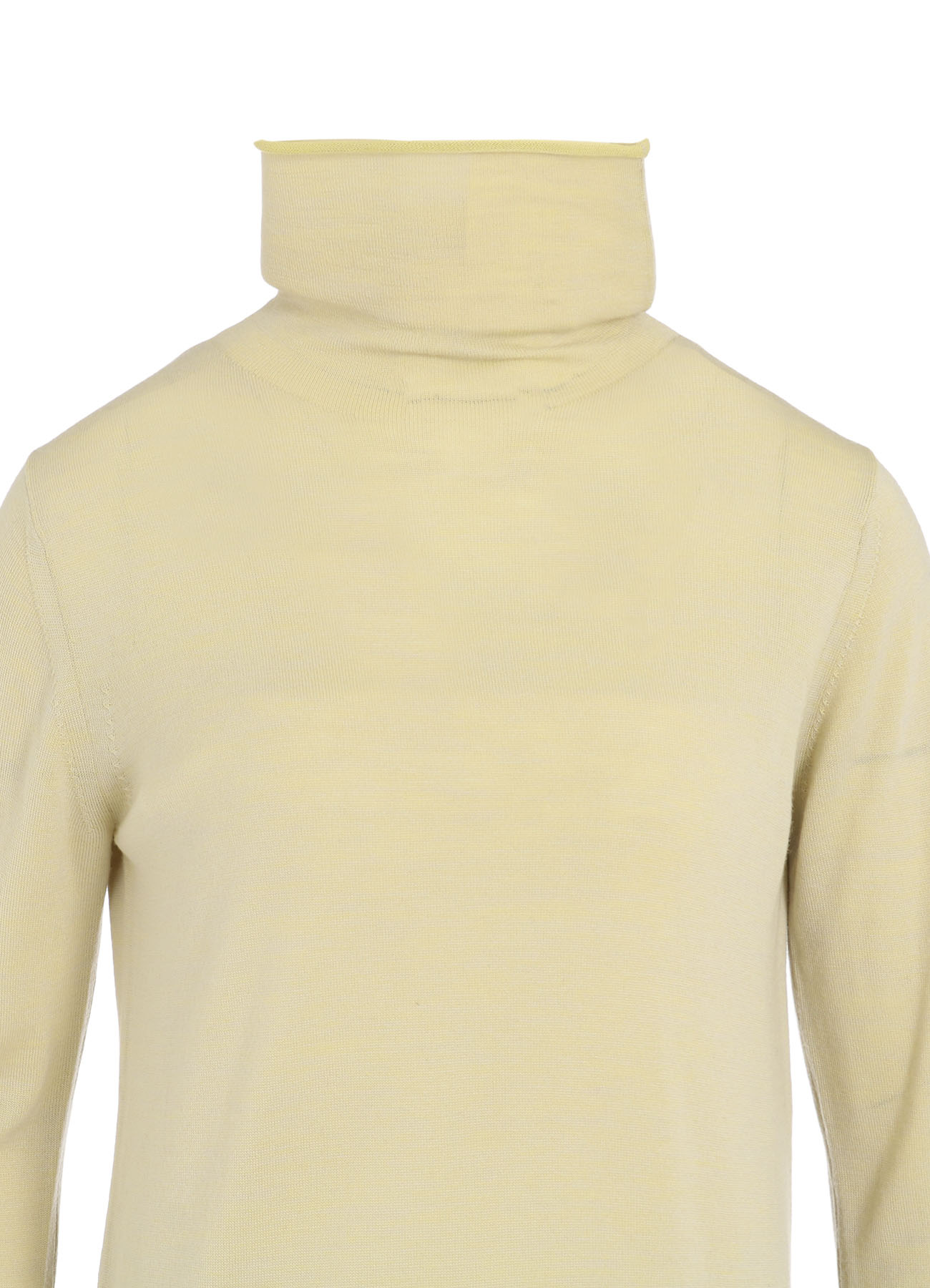 WOOL MULTICOLOR HIGH NECK KNIT