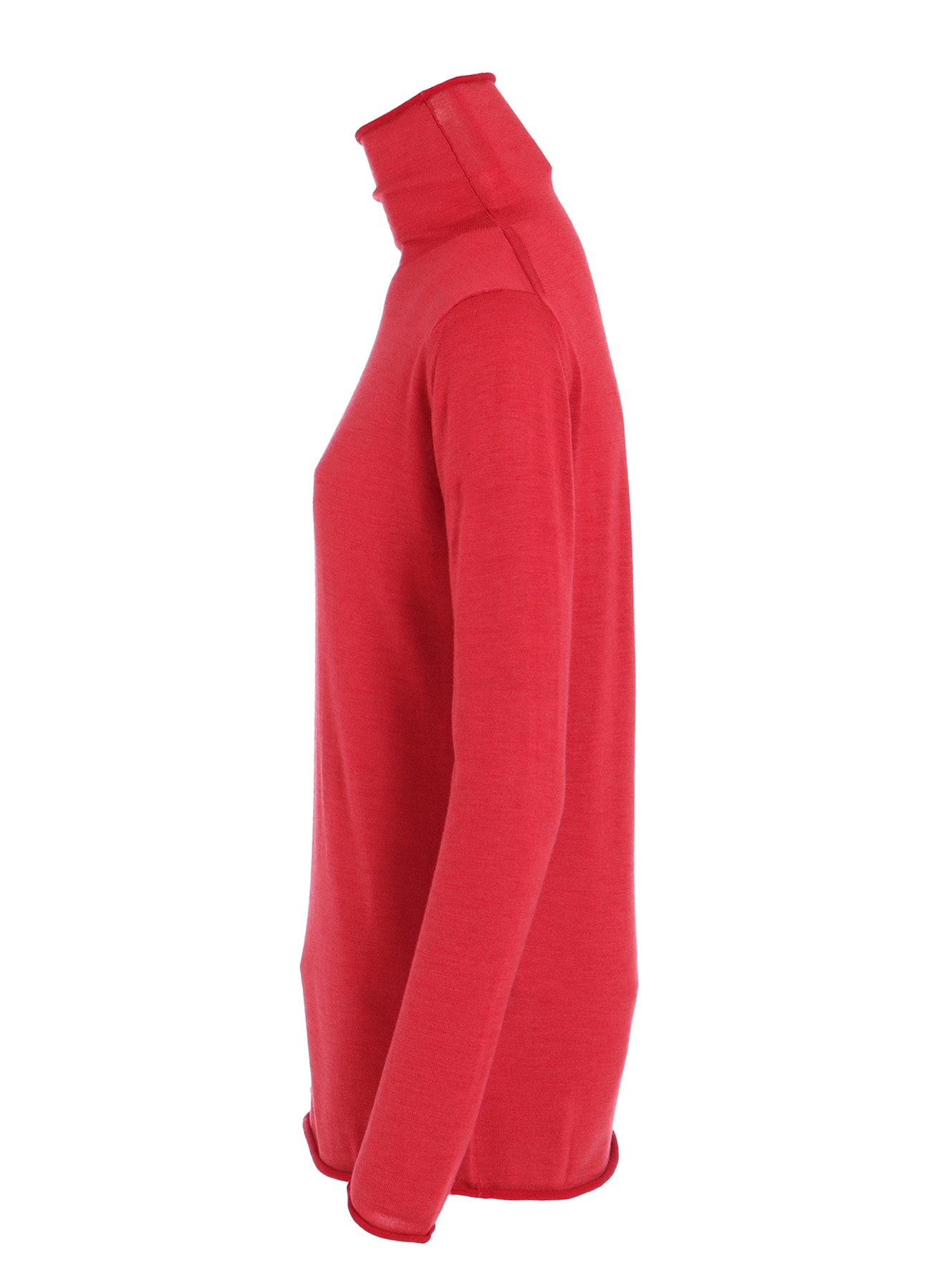 WOOL MULTICOLOR HIGH NECK KNIT